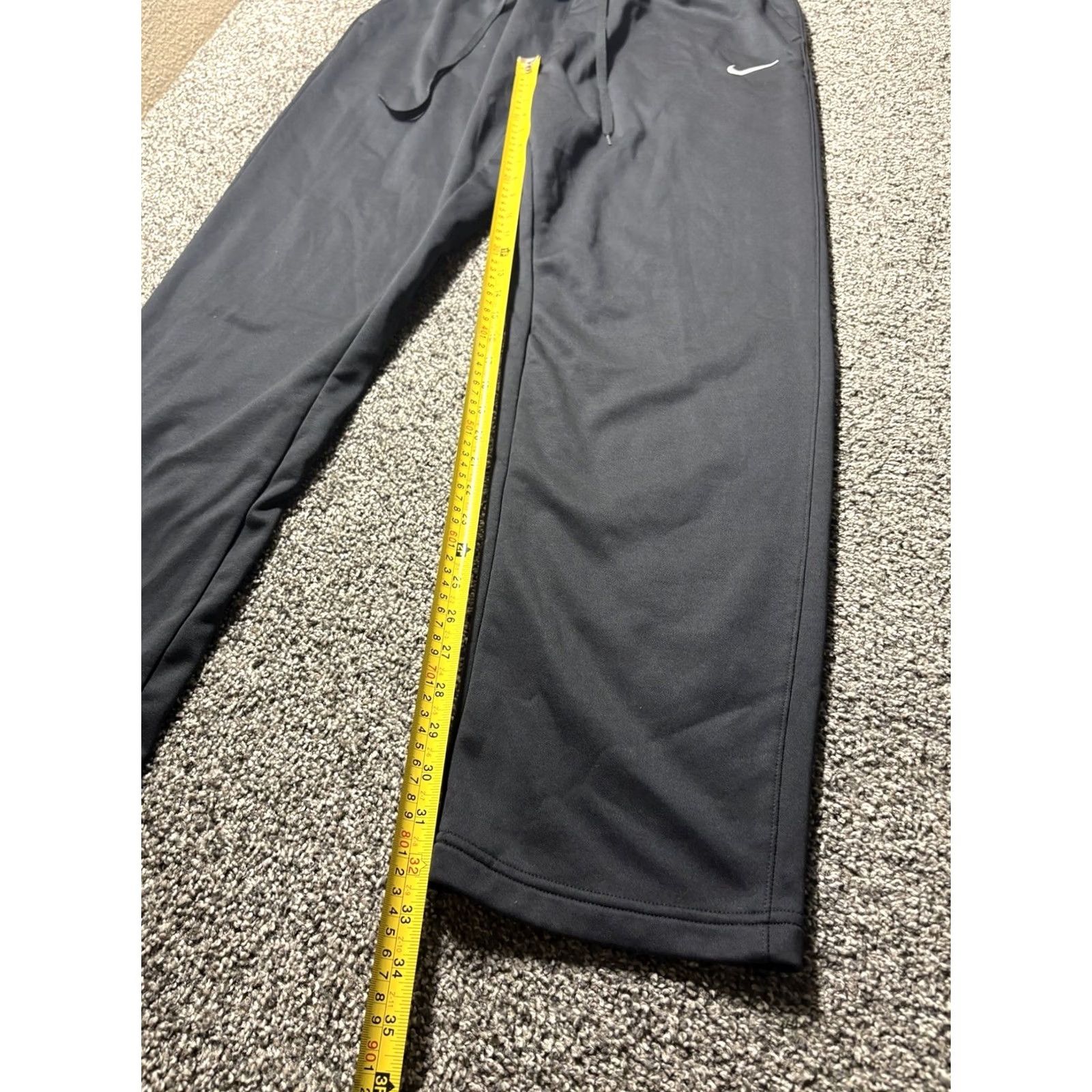 Nike Nike Pants Mens XL Black Therma Fit Fleece Sweatpants Zip Pocket DQ4856 Size US 36 / EU 52 - 6 Thumbnail
