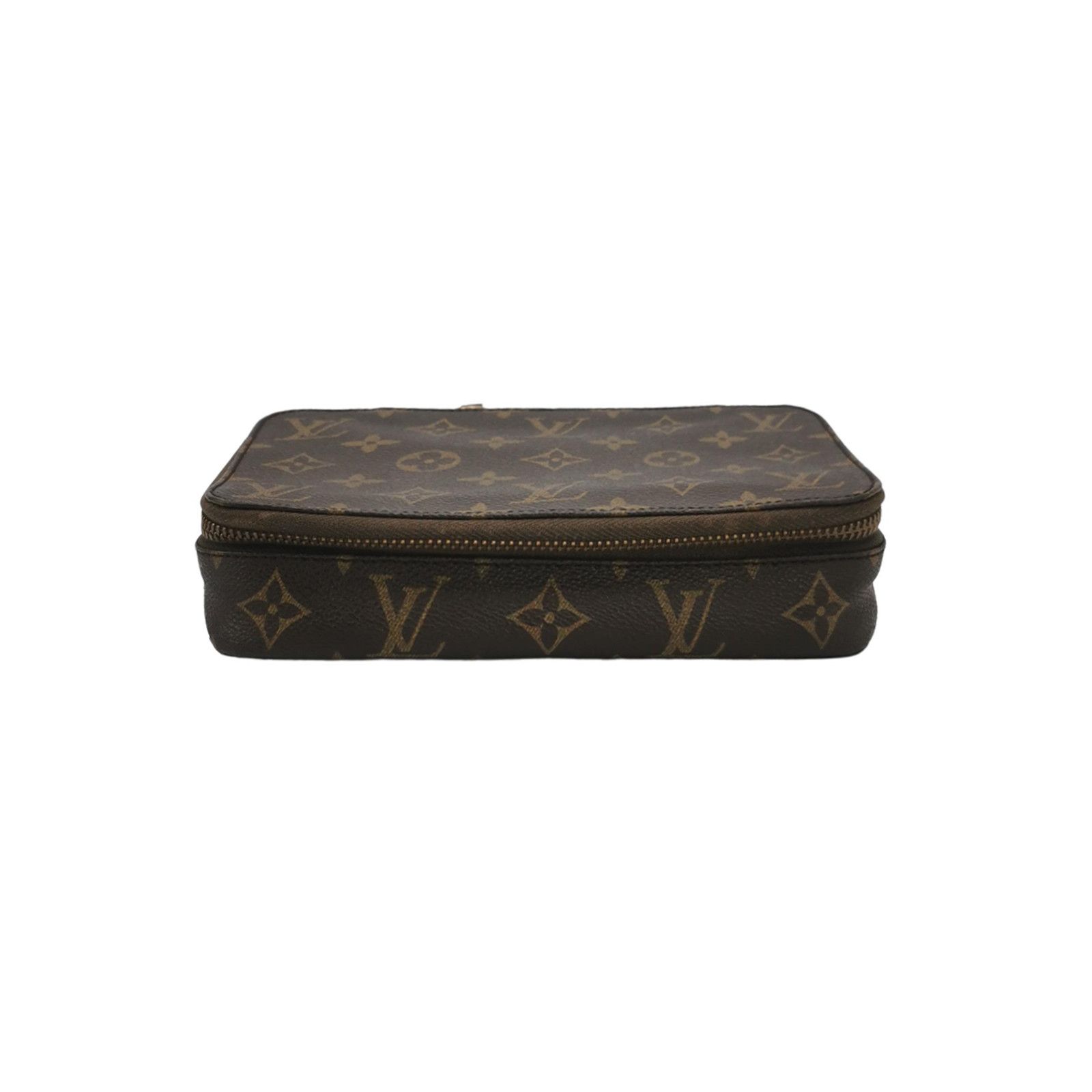 Louis Vuitton Louis Vuitton (LV) vintage jewelry box with monogram zipper Size ONE SIZE - 1 Thumbnail