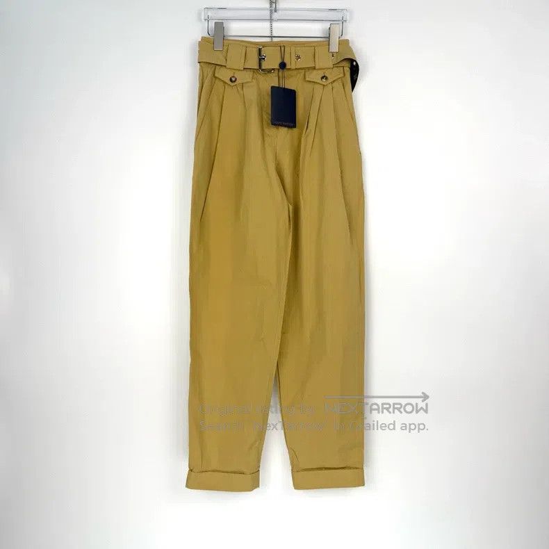 Louis Vuitton Louis Vuitton Khaki presbyopic leather label overalls pant Size US 36 / EU 52 - 3 Thumbnail