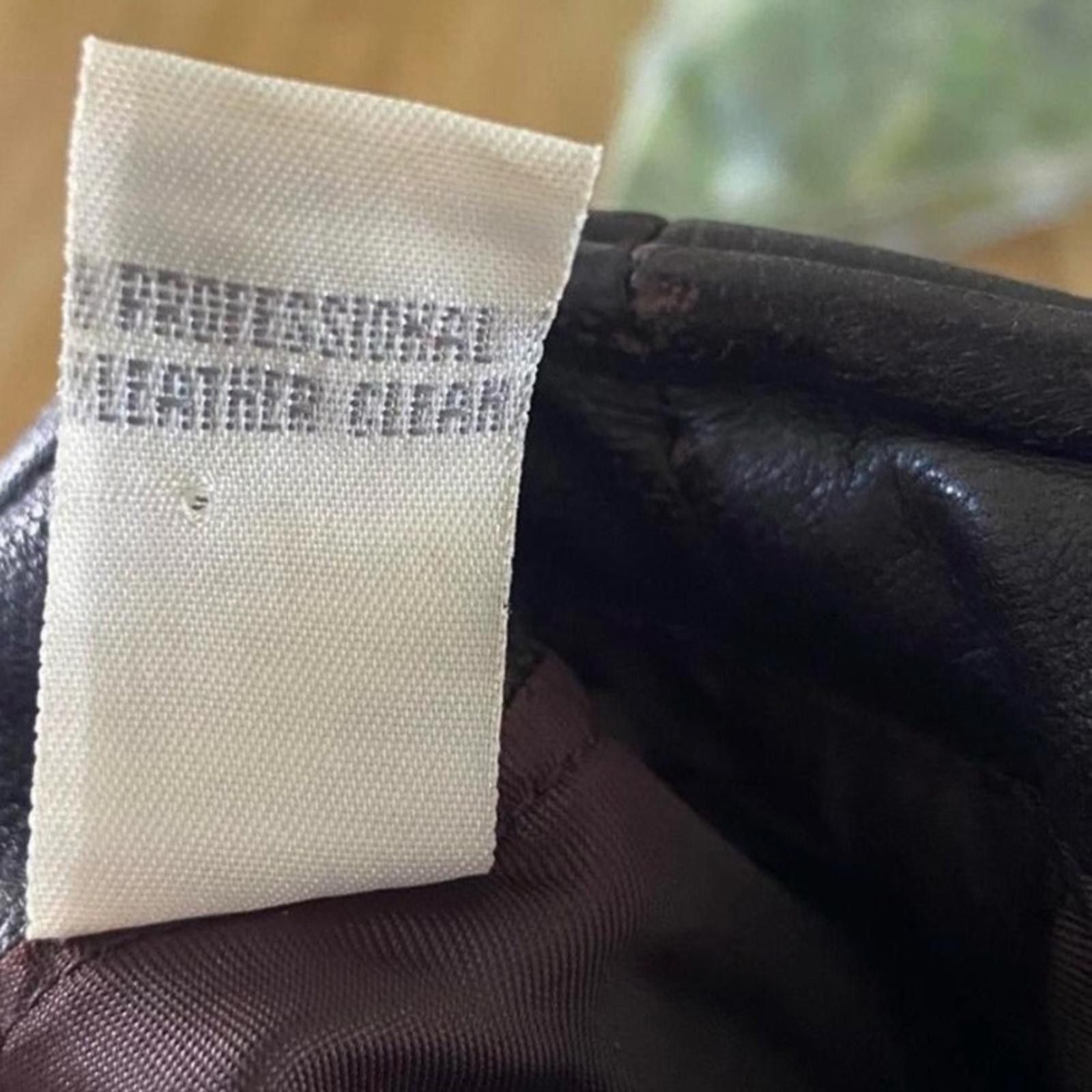 Lord & Taylor Vtg Lord & Taylor Brown Leather Womens Jacket Size 2P M/L Size XS / US 0-2 / IT 36-38 - 8 Thumbnail