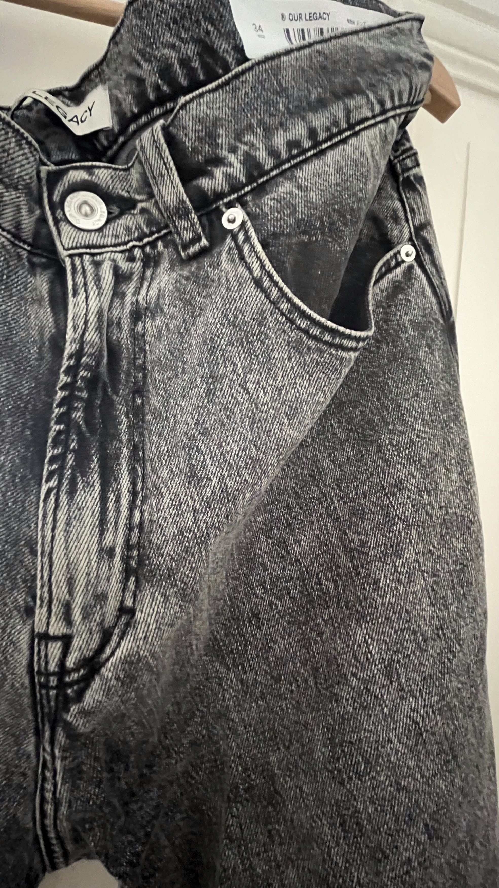 Our Legacy OUR LEGACY EXTENDED THIRD CUT JEANS Size US 34 / EU 50 - 5 Thumbnail