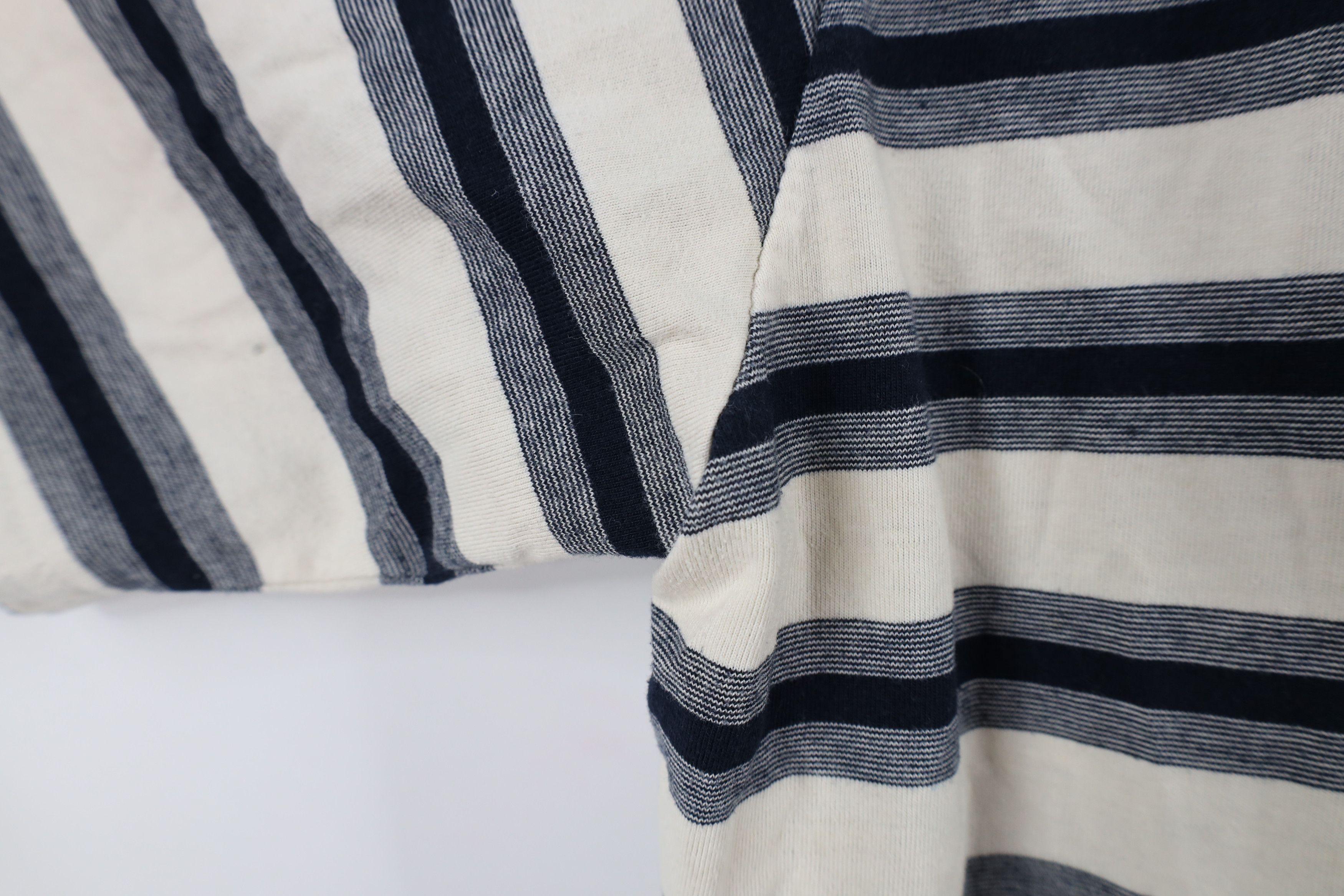 Vintage Vintage 90s Streetwear Striped Knit Collared Polo Shirt Size US XXL / EU 58 / 5 - 8 Thumbnail