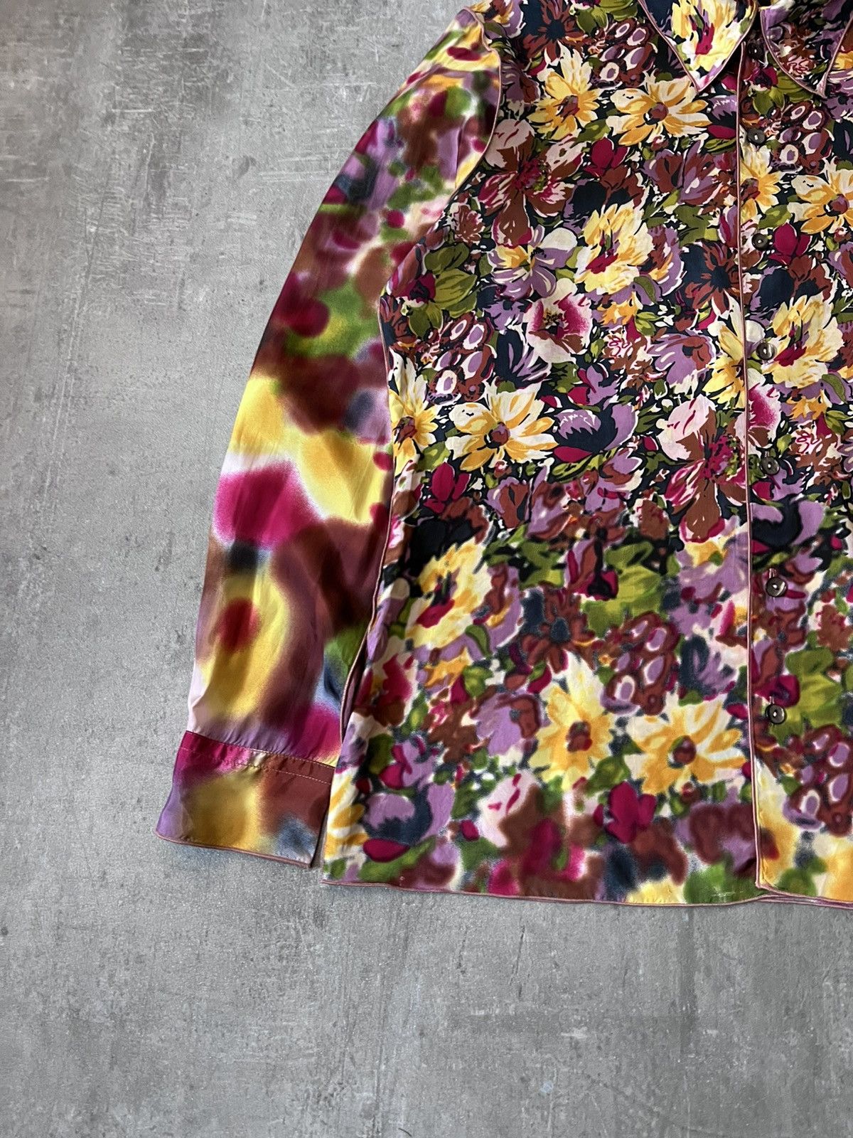 Jean Paul Gaultier Jean Paul Gaultier S/S 2001 rayon floral shirt Size US S / EU 44-46 / 1 - 2 Thumbnail