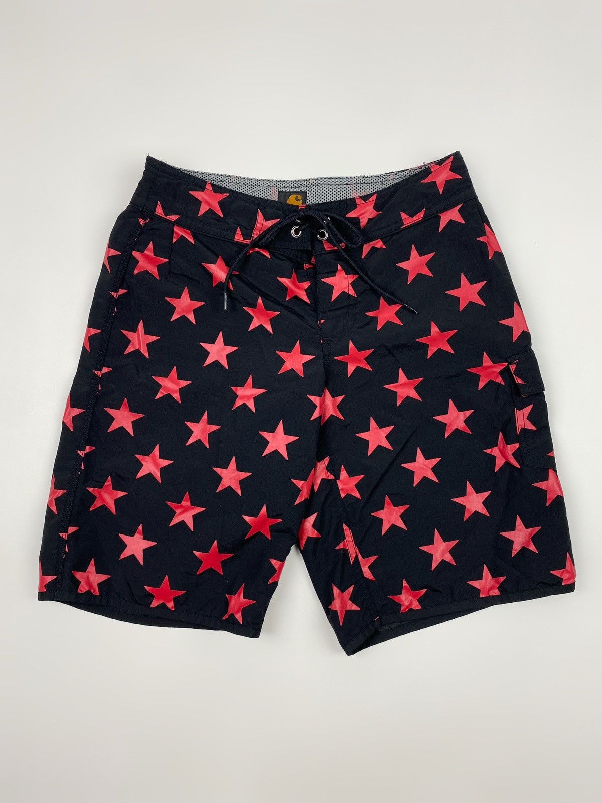 Carhartt 2000’s Vintage Carhartt Star Printed W’ Board Bermuda Shorts Size 27" / US 4 / IT 40 - 1 Thumbnail