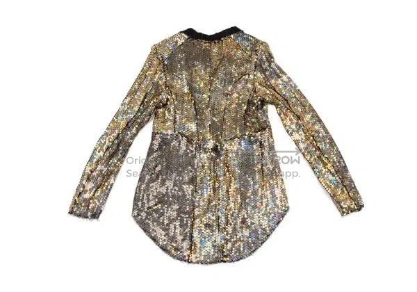 Comme des Garcons Comme des Garcons Silver vintage sequin tailcoat top Size S / US 4 / IT 40 - 3 Thumbnail
