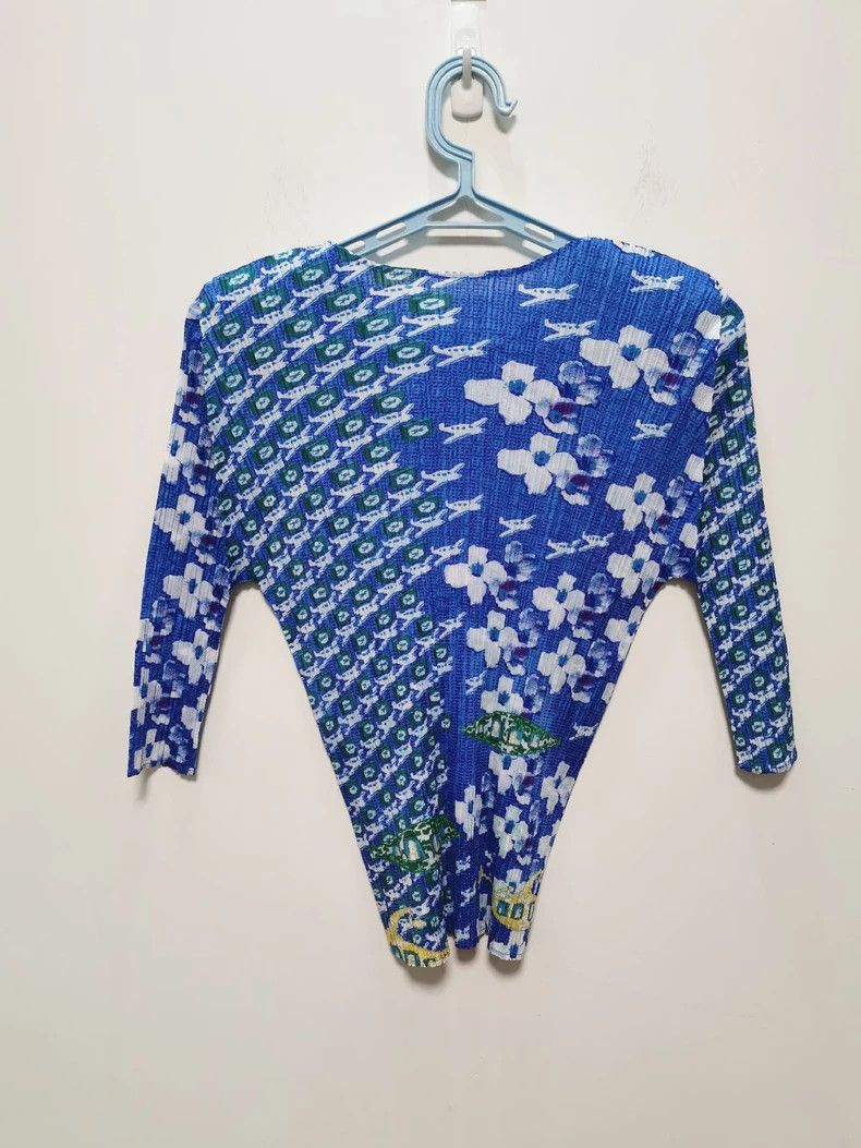 Issey Miyake Issey Miyake size:3 Blue fish and submarine jacket Size S / US 4 / IT 40 - 2 Thumbnail