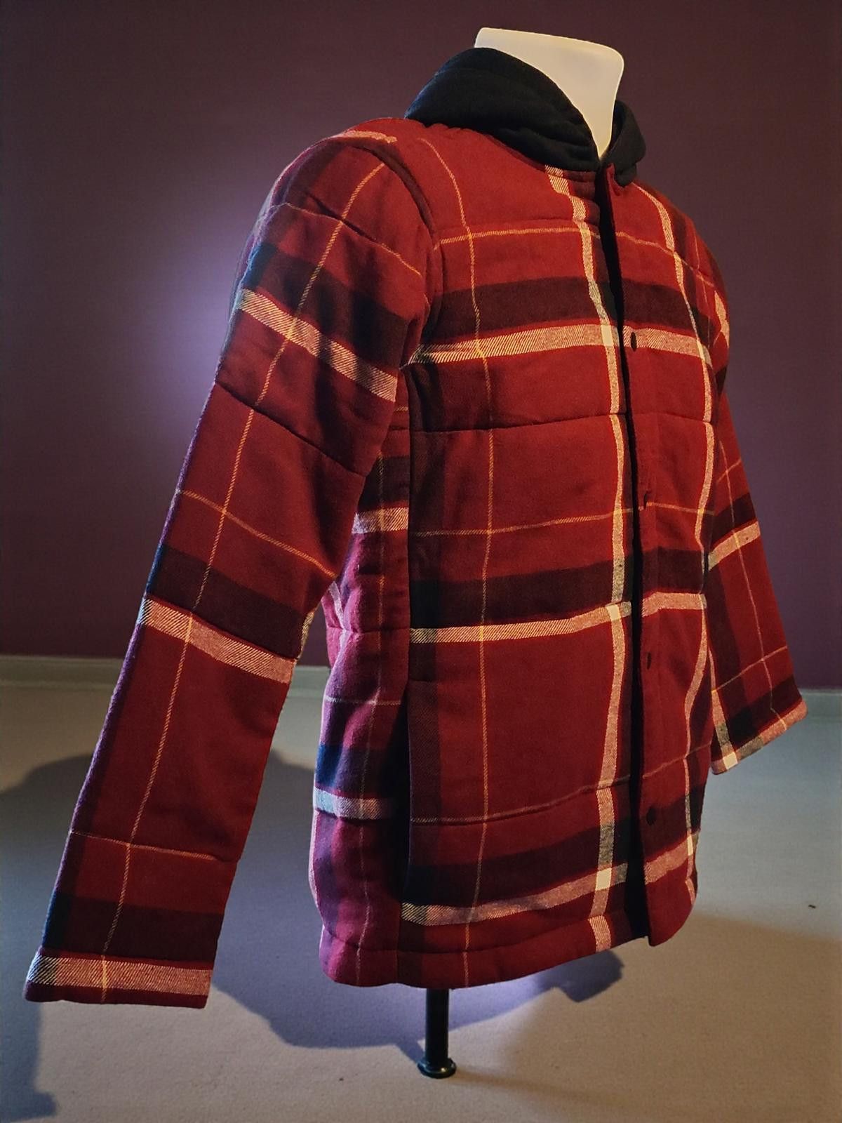 Old Navy Old Navy Boys' Quilted Plaid Puffer Jacket, Large (10-12) Size US L / EU 52-54 / 3 - 4 Thumbnail