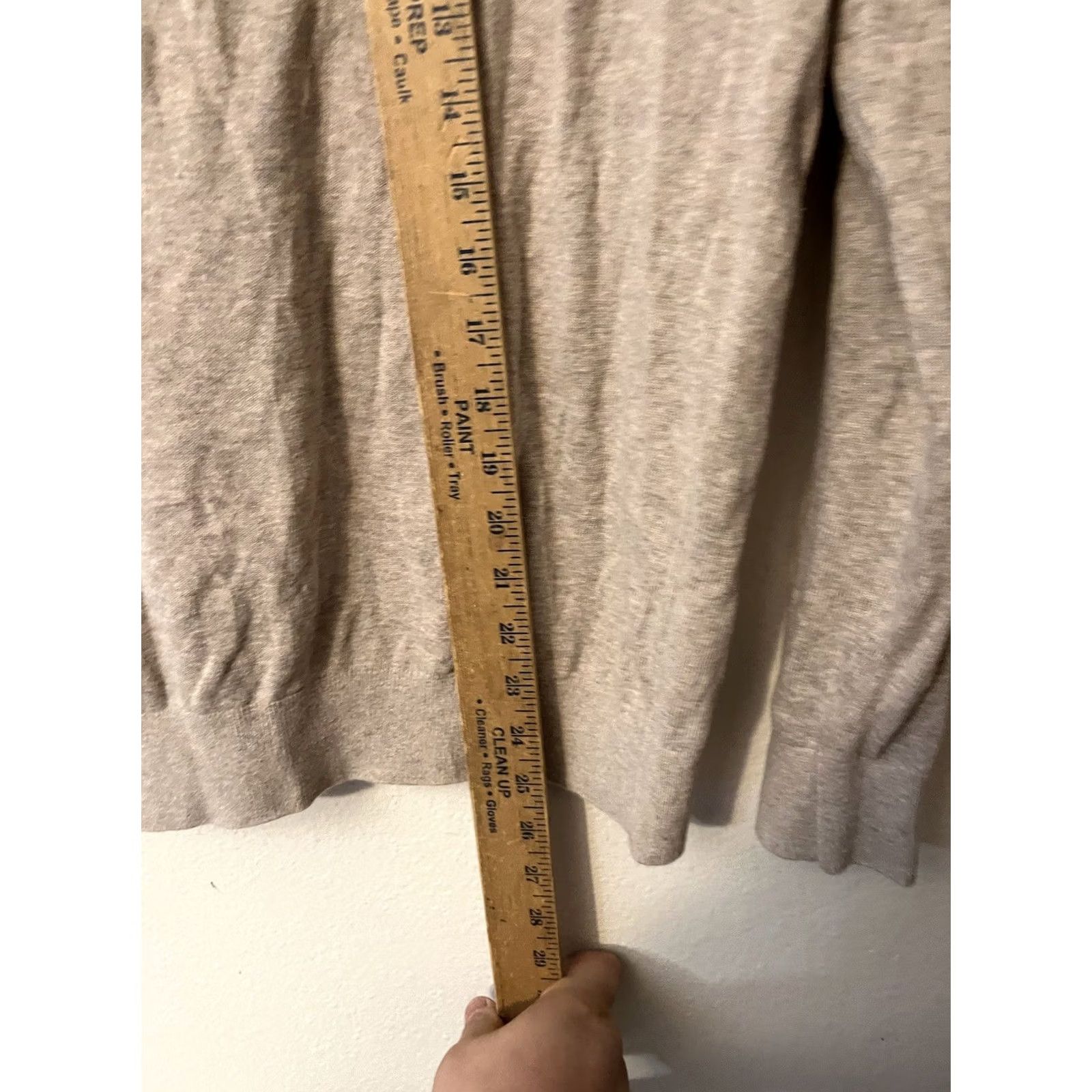 H&M H&M Turtleneck Sweater Slim Fit Small Beige Brown Long Sleeve Ribbing at Neck - Vintage Size US S / EU 44-46 / 1 - 4 Thumbnail