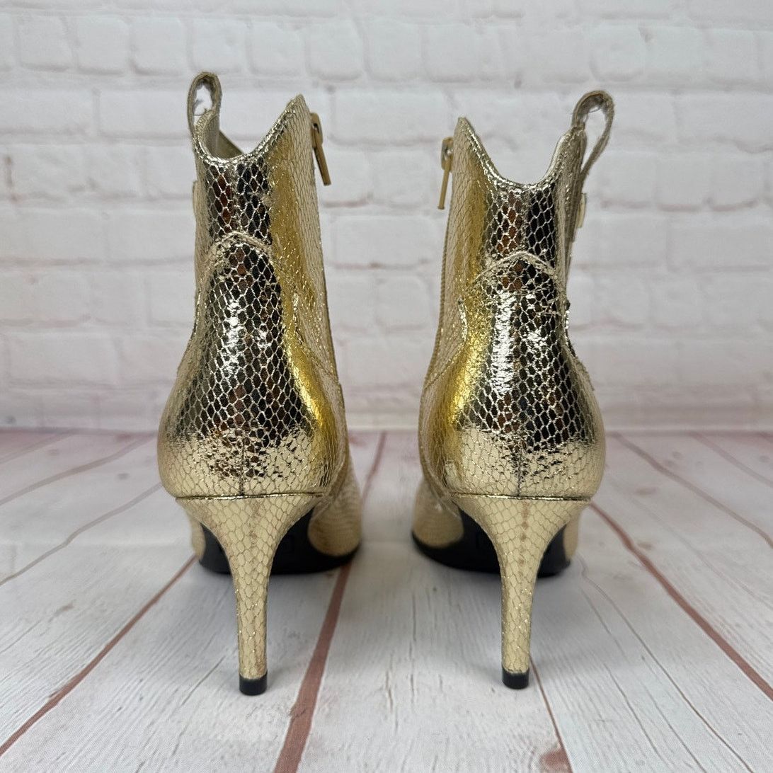 Guess Guess Metallic Gold Ankle Boots Booties Women’s Size 5 1/2 M Size US 5.5 / IT 35.5 - 8 Thumbnail