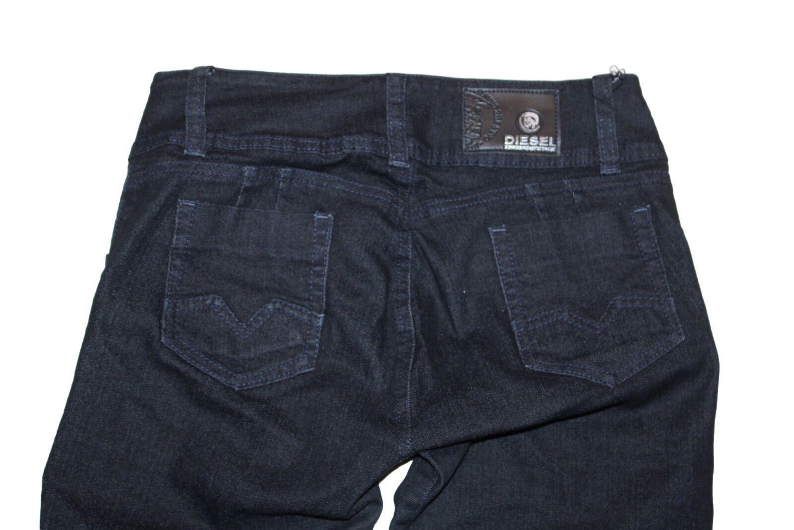 Diesel Diesel Womens Denim Dark Wash Straight Leg Jeans Size 10 Size 32" / US 10 / IT 46 - 4 Thumbnail