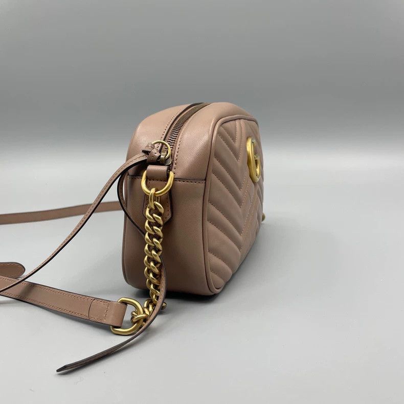 Gucci Gucci Marmont Medium Camera Crossbody Bag-2506 Size ONE SIZE - 8 Thumbnail