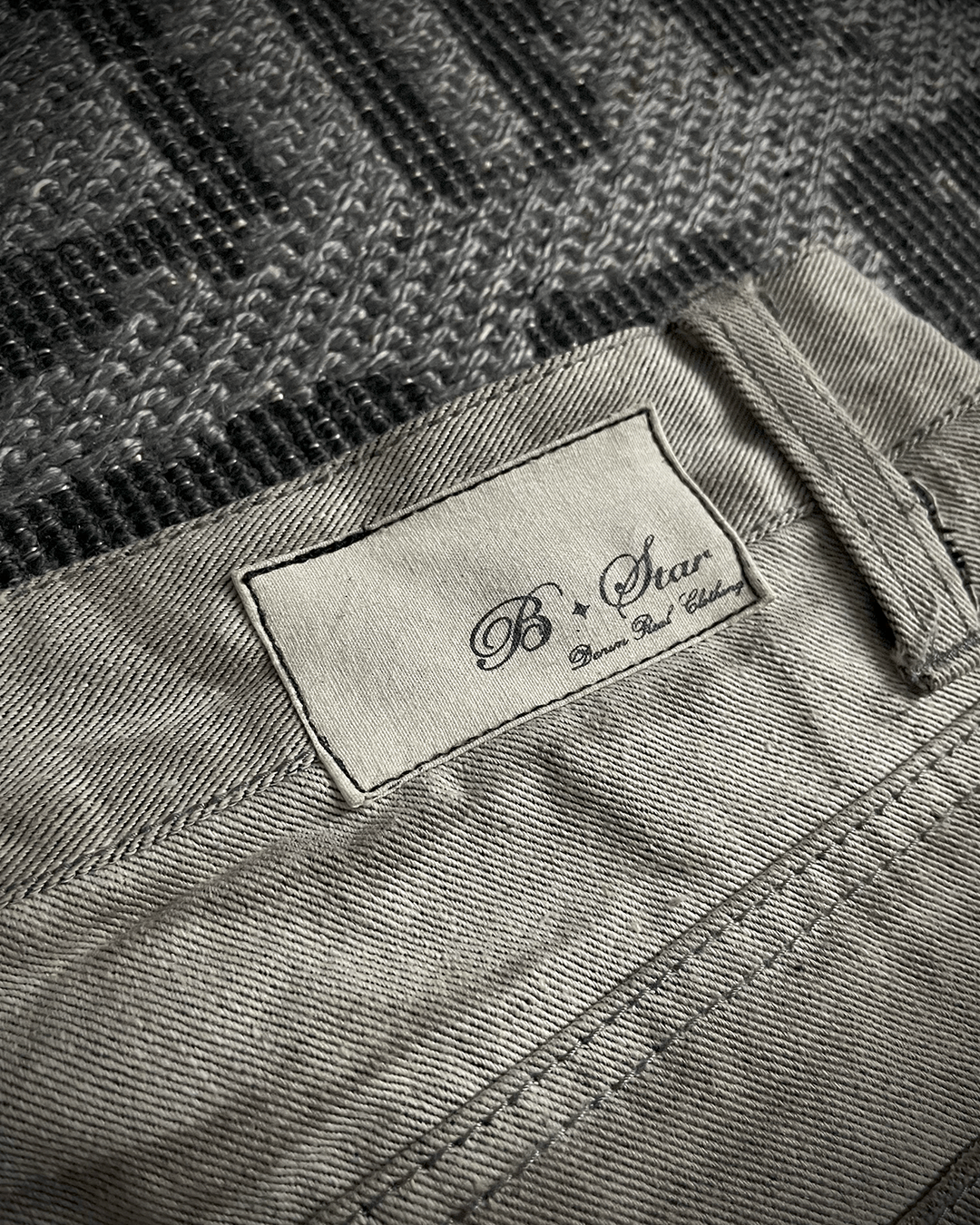 Japanese Brand B Star Distressed Flared Pants Size US 34 / EU 50 - 10 Thumbnail