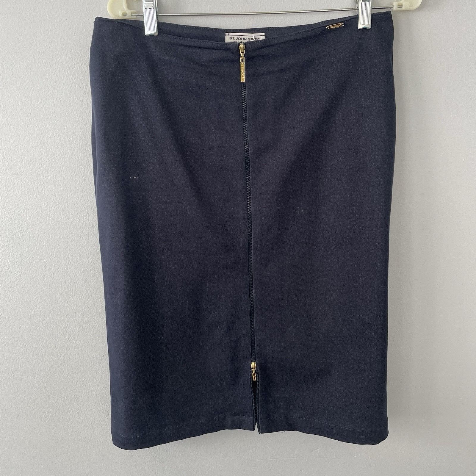 St. John Vtg St. John Sport 2 Pc Sz Small Denim Western Zip Jacket & Size S / US 4 / IT 40 - 13 Thumbnail