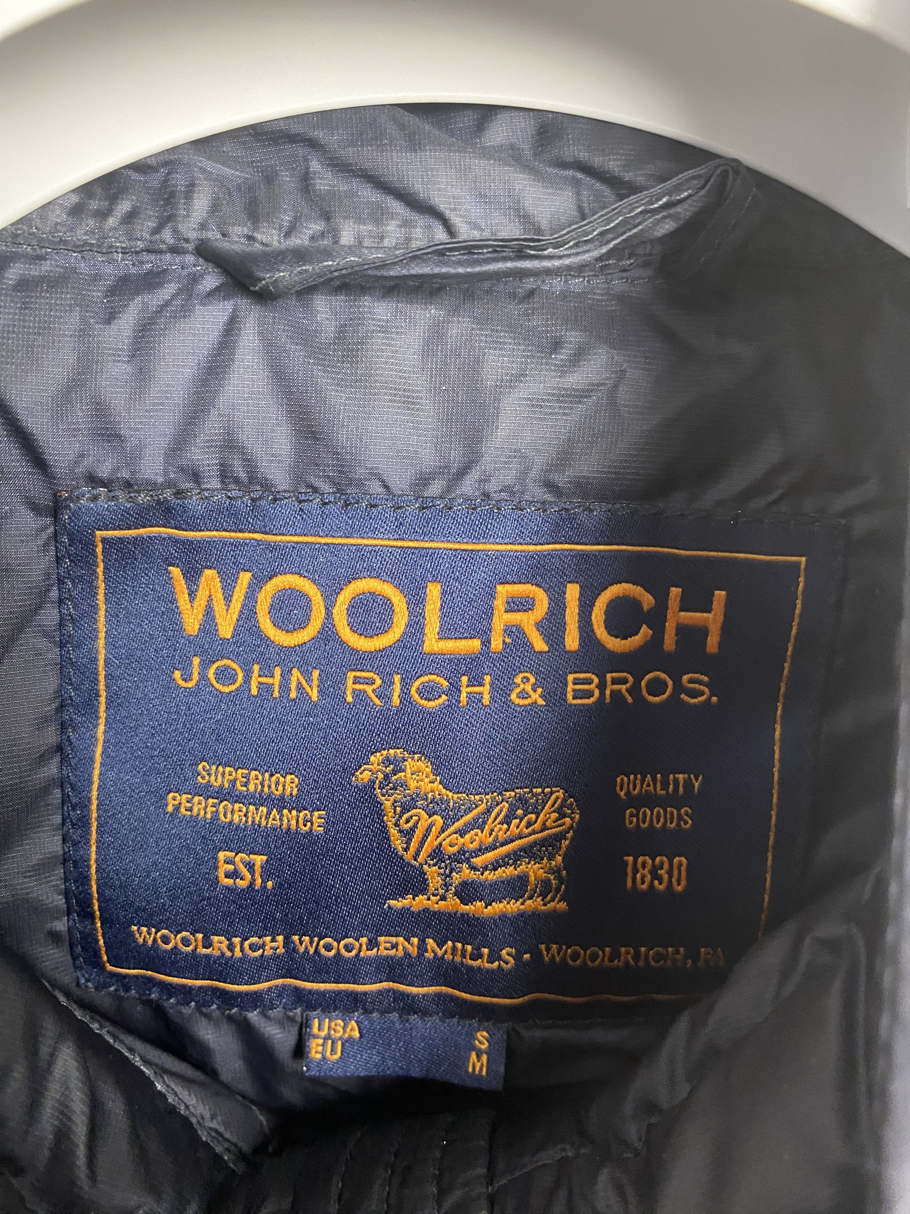 Woolrich Woolen Mills Woolrich John Rich Bros duck down lightweight jacket Size US M / EU 48-50 / 2 - 3 Thumbnail