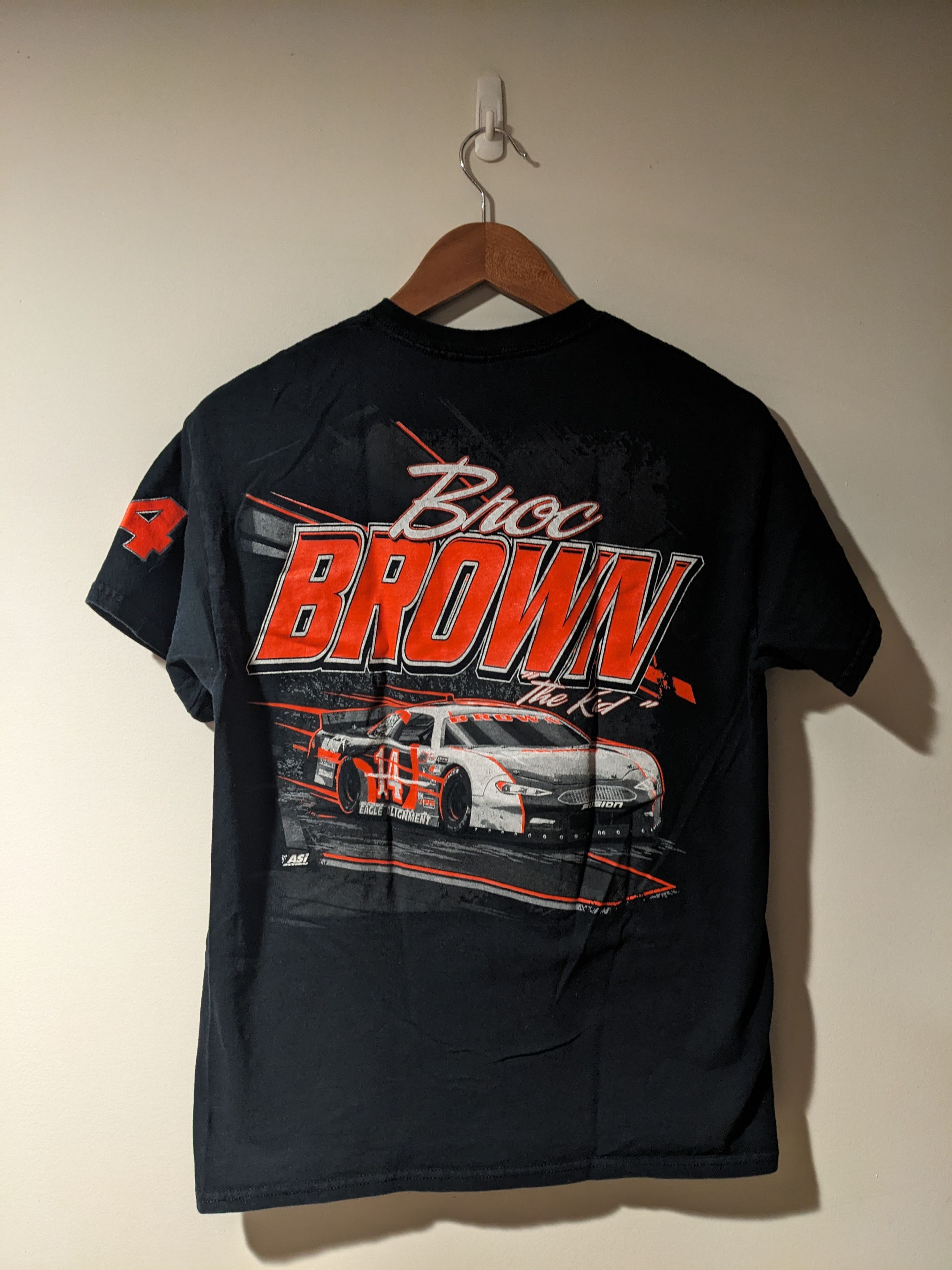 NASCAR × Vintage Vintage 2010's Broc Brown Nascar Chase Authentic T-Shirt Size US M / EU 48-50 / 2 - 1 Thumbnail