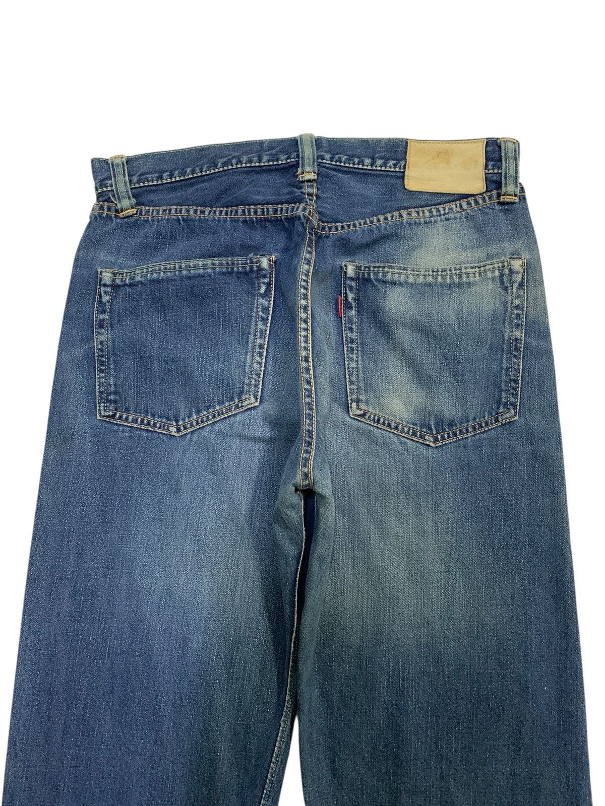 Warehouse VINTAGE WAREHOUSE SELVEDGE BUTTON FLY JAPANESE FADED DENIM Size US 31 - 9 Thumbnail