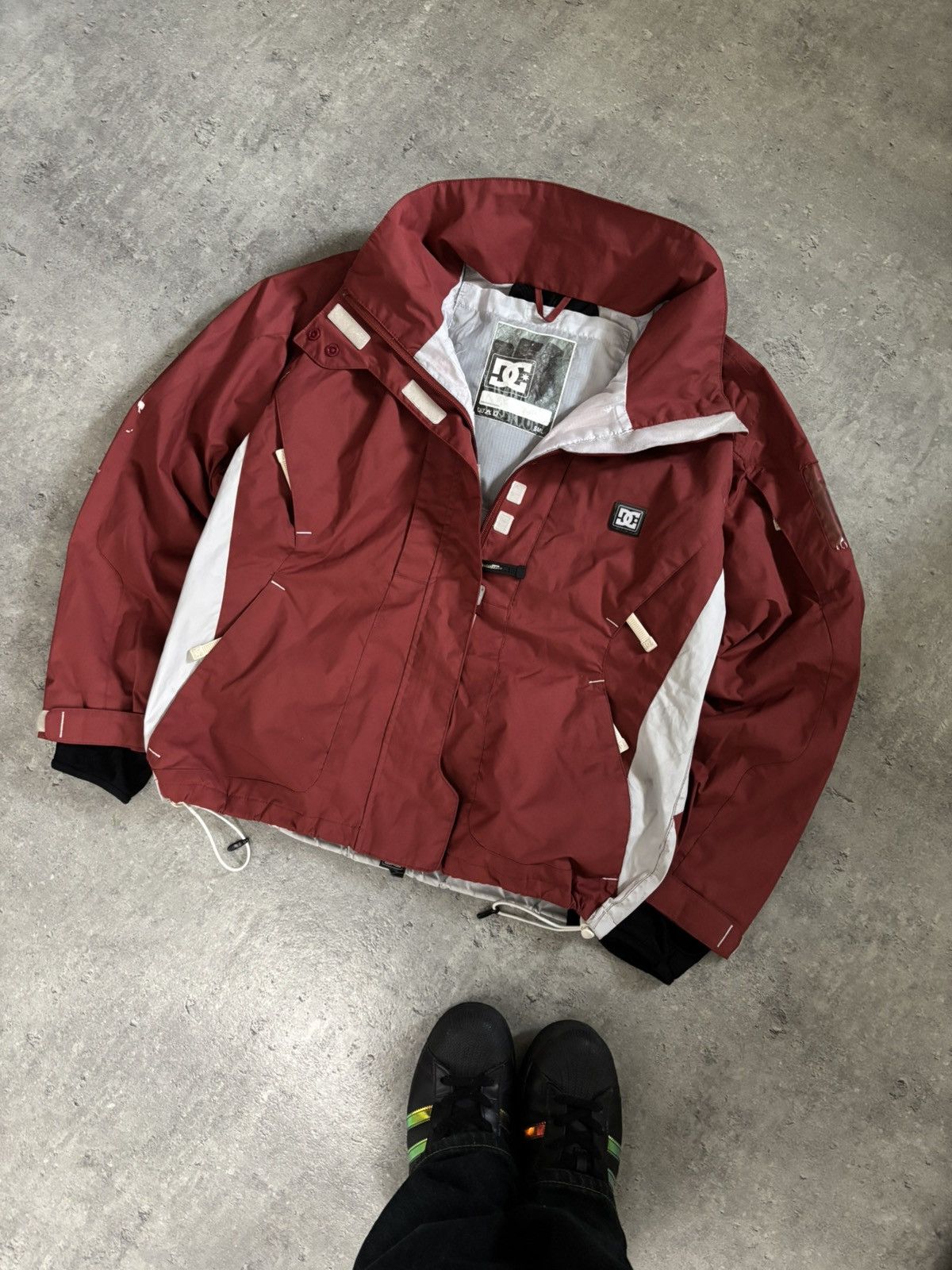 DC DC Shoes Snowboard Jacket S Streetwear Winter Sports burgund Size US S / EU 44-46 / 1 - 3 Thumbnail