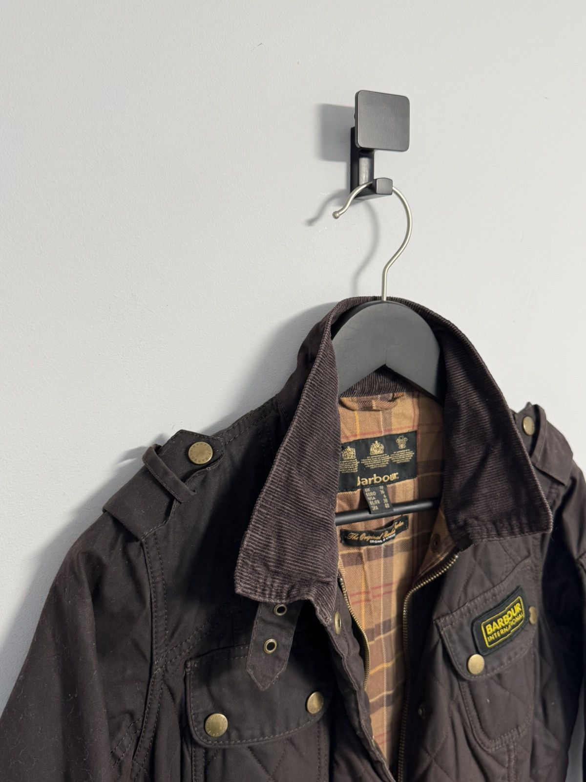 Barbour Barbour Quilted Wax Jacket With Belt - Olive Green Brown Size M / US 6-8 / IT 42-44 - 20 Thumbnail