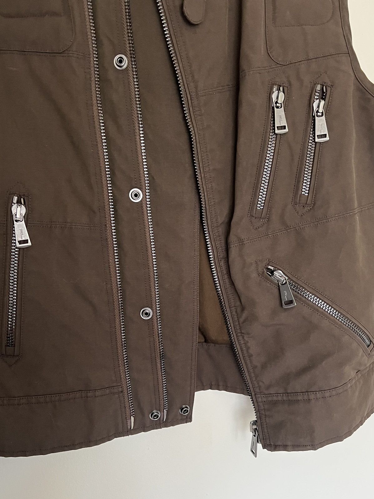 Ralph Lauren × Ralph Lauren Black Label × Vintage Ralph Lauren RACING LINED Weste BLACK LABEL Size US M / EU 48-50 / 2 - 4 Thumbnail