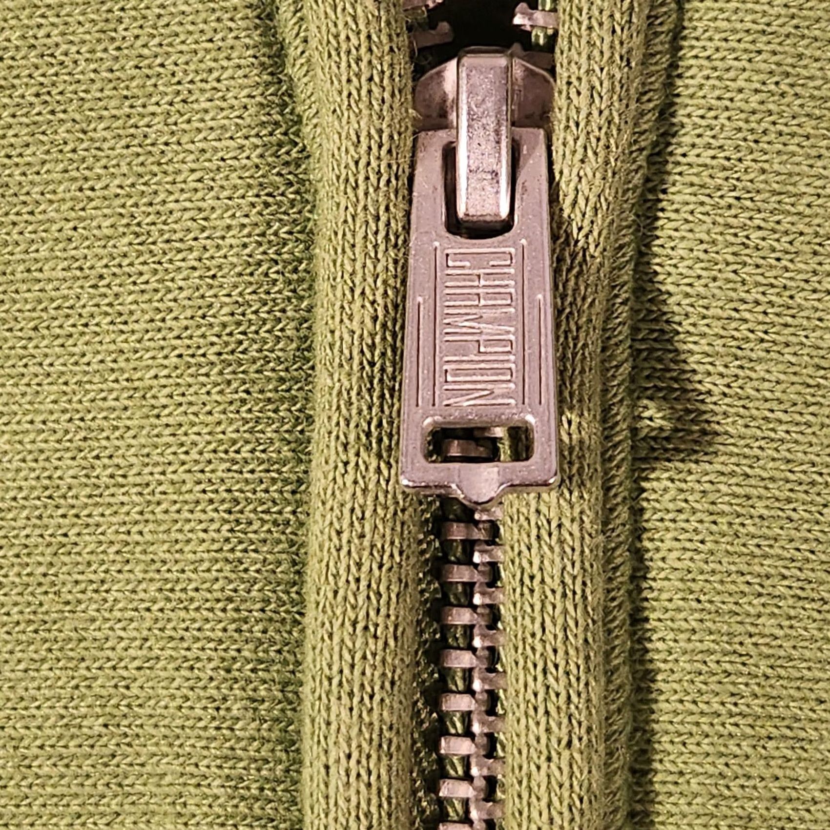 Champion Champion Sweatshirt Mens X-Small Green 1/4 Zip Pullover Reverse Weave Fleece Zipper Logo Mock Neck Size US XS / EU 42 / 0 - 3 Thumbnail