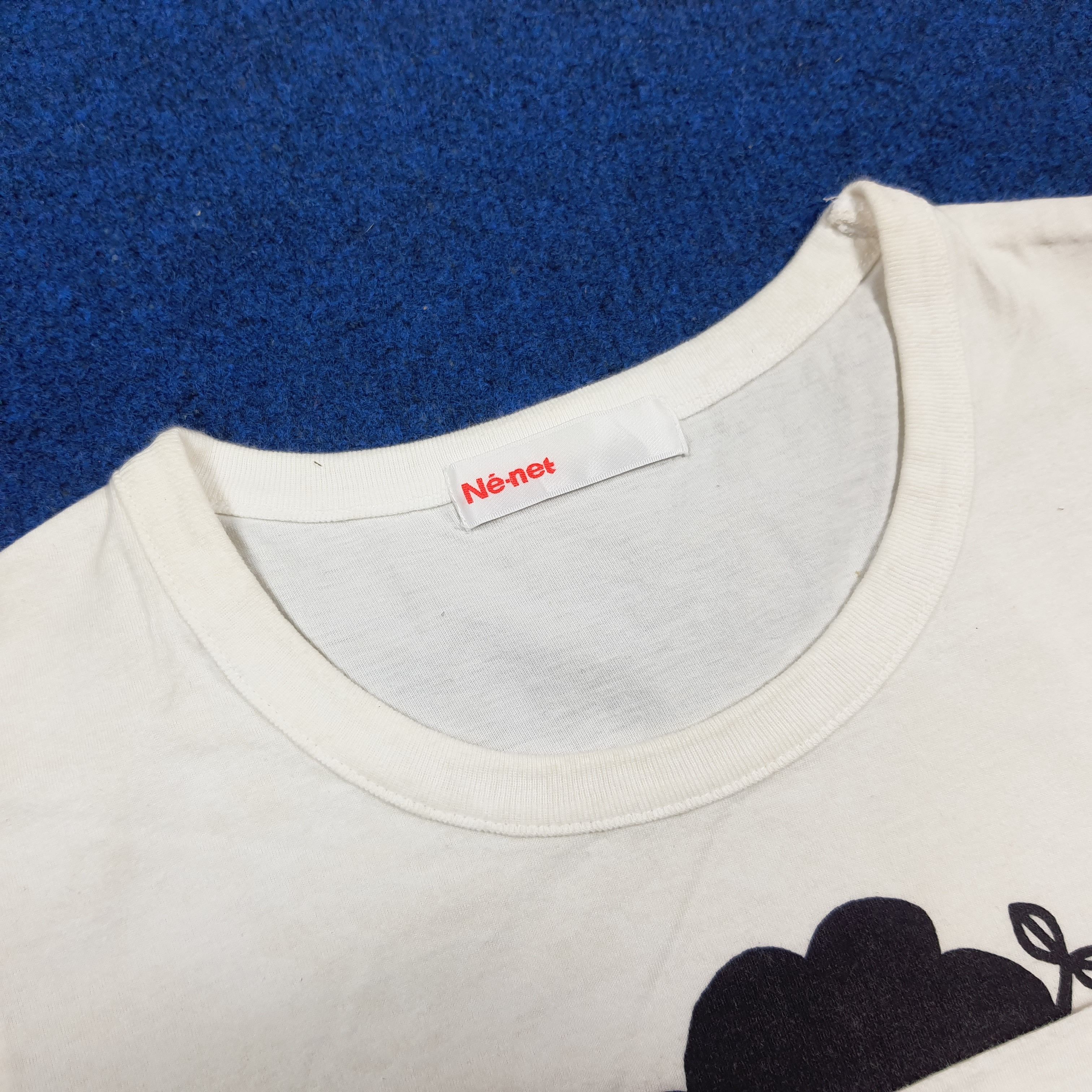 Ne-Net Vintage Ne-Net by Issey Miyake Japan Graphic Tshirt C294N4 Size US XS / EU 42 / 0 - 4 Thumbnail