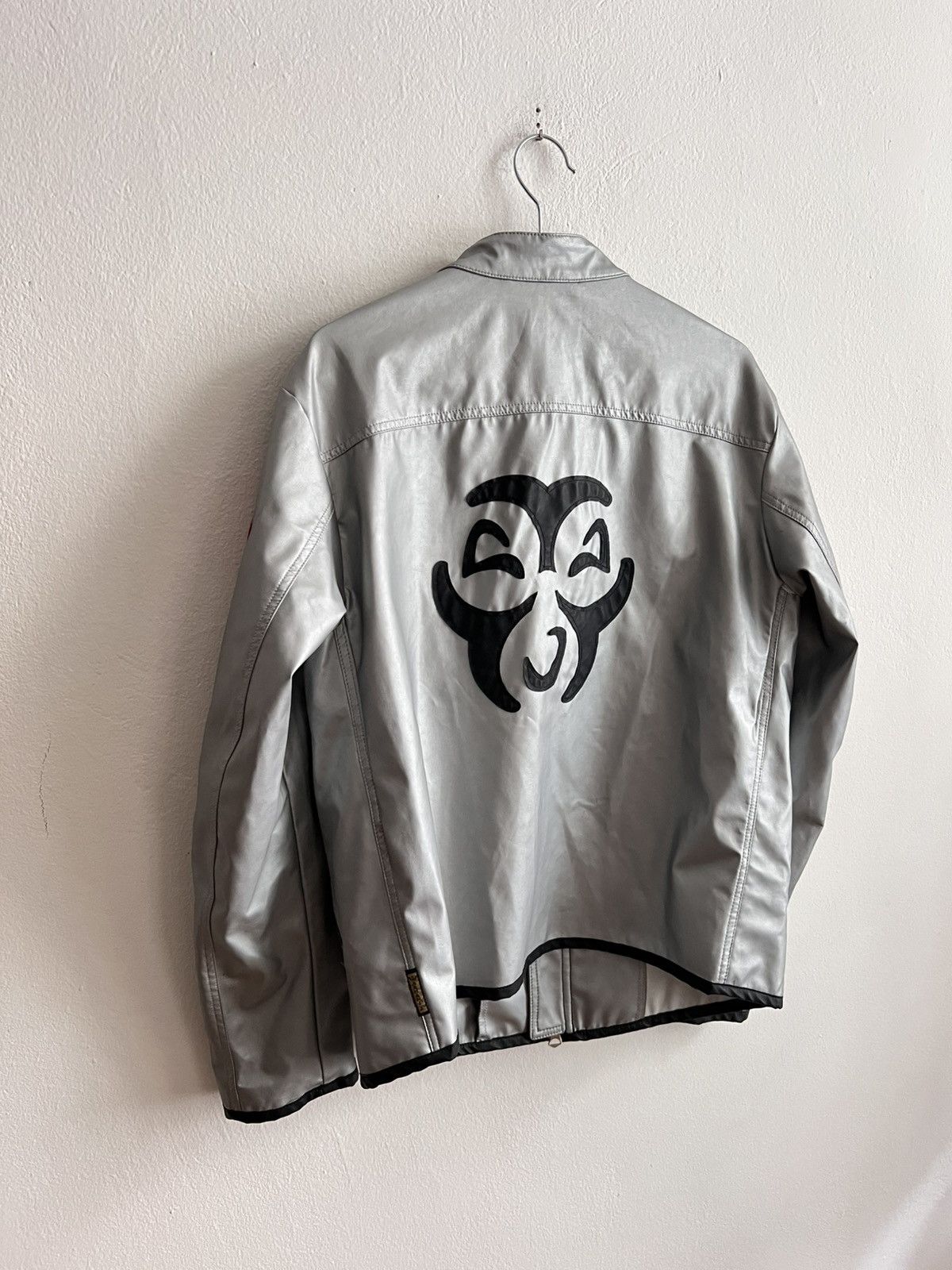 Giorgio Armani Armani Jeans silver bomber jacket Size US M / EU 48-50 / 2 - 6 Thumbnail