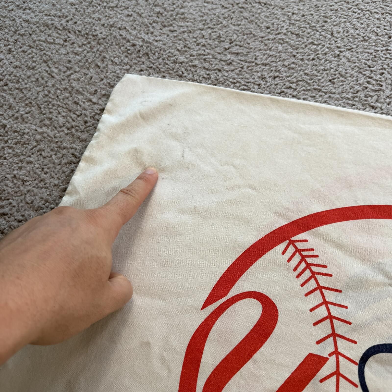 MLB Vintage 1996 New York Yankees Pillowcase MLB Baseball Decor Size ONE SIZE - 5 Thumbnail