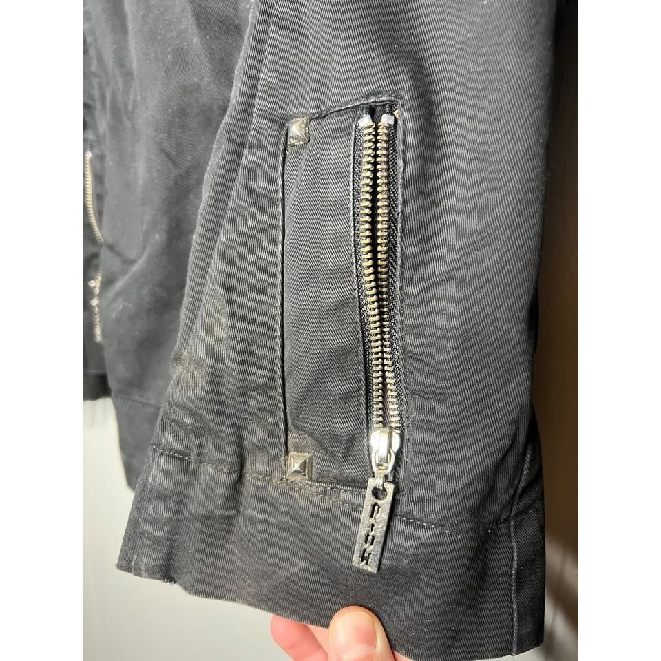Other Y2K Black Label Goth Grunge Skull Wings Womens side zip Jack Size XS / US 0-2 / IT 36-38 - 8 Thumbnail