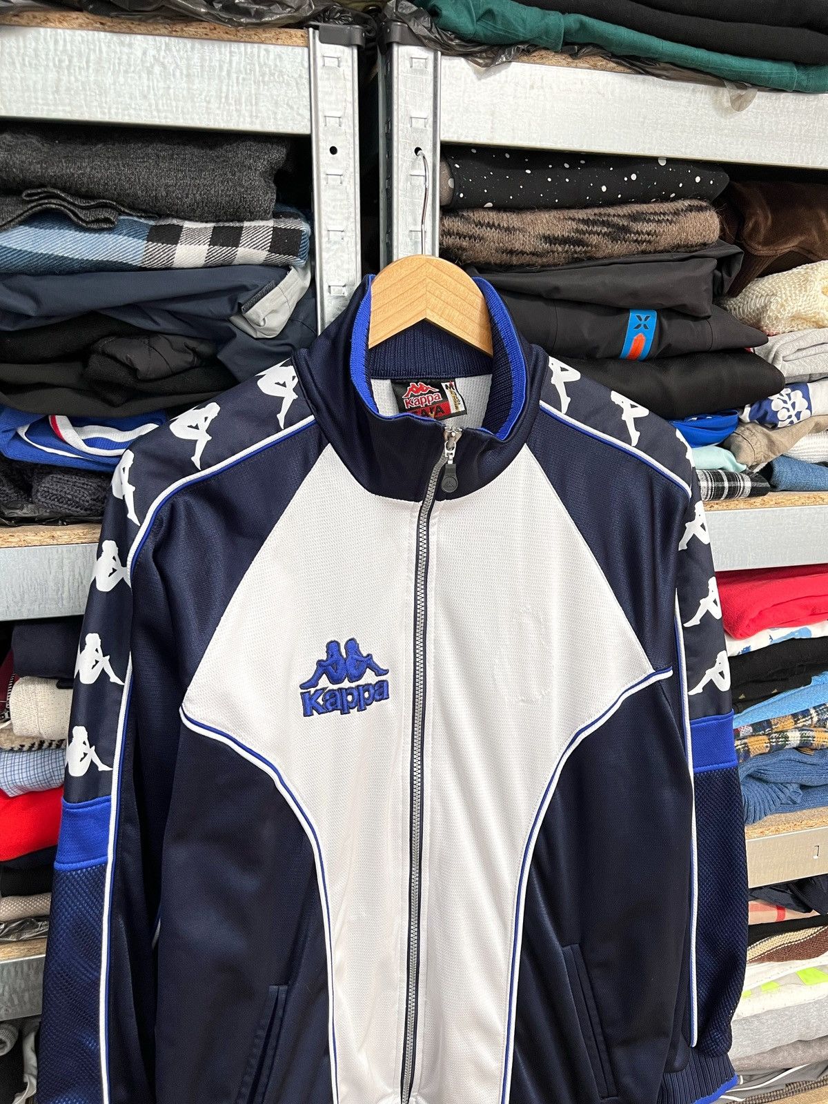 Kappa Vintage Kappa Porto 90s Track Jacket Full Zip Sz M Soccer Size US M / EU 48-50 / 2 - 2 Thumbnail