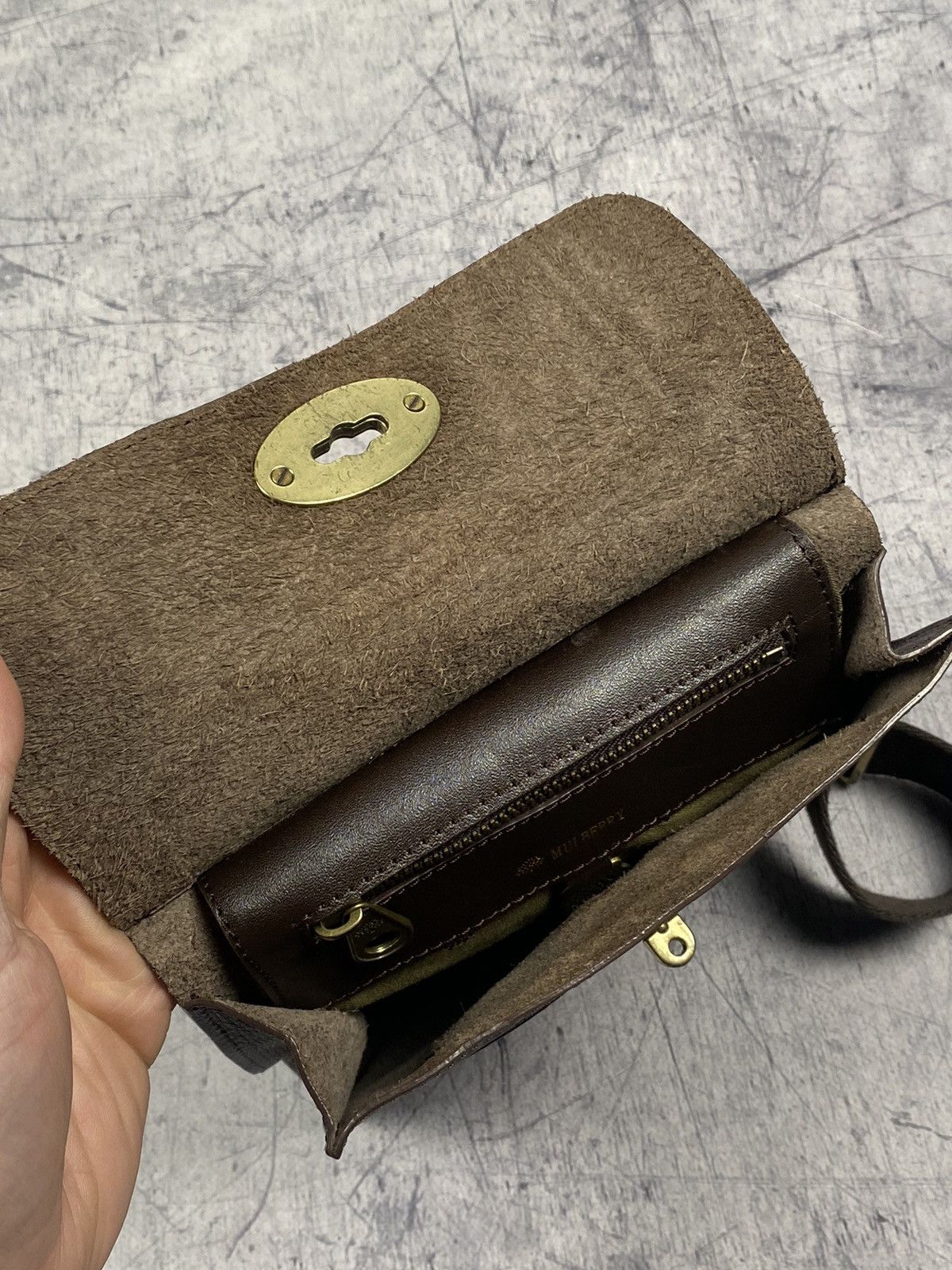 Mulberry × Vintage Vintage Brown Mulberry bag Antony Messenger Size ONE SIZE - 11 Thumbnail