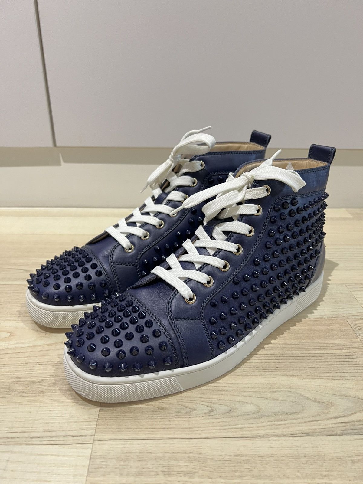 Christian Louboutin Christian Louboutin High Top Sneaker Size US 8.5 / EU 41-42 - 1 Thumbnail