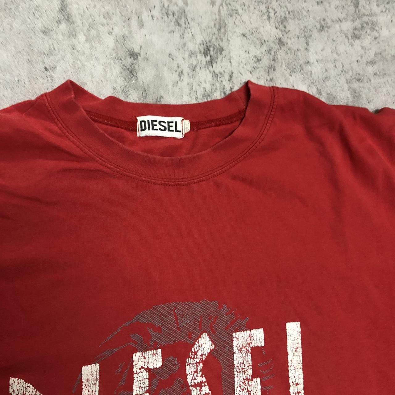 Diesel Diesel vintage red T-shirt boxy Size US XL / EU 56 / 4 - 4 Thumbnail