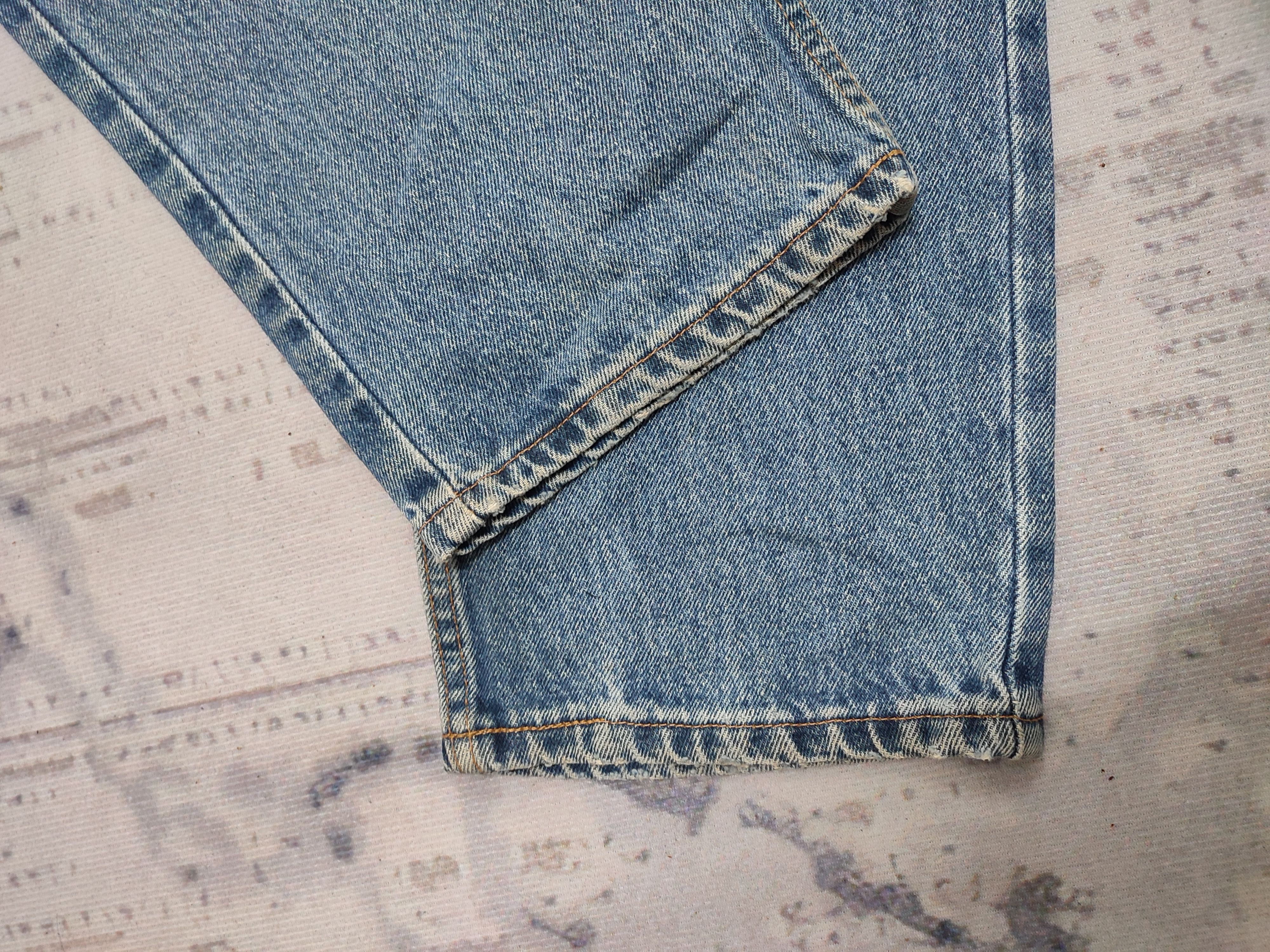 Levi's 💥 Vintage 💥550 Levi's Orange Tag Distressed Denim Size US 36 / EU 52 - 12 Thumbnail
