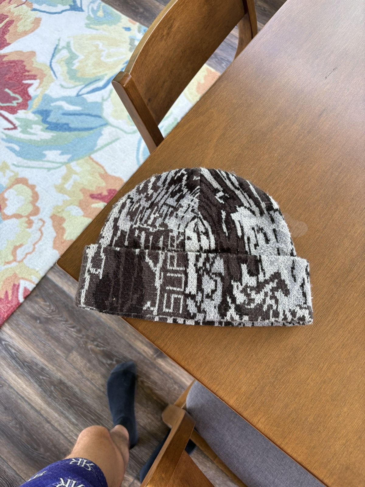 Supreme Supreme Trebark Camo Beanie FW22 Size ONE SIZE - 1 Thumbnail