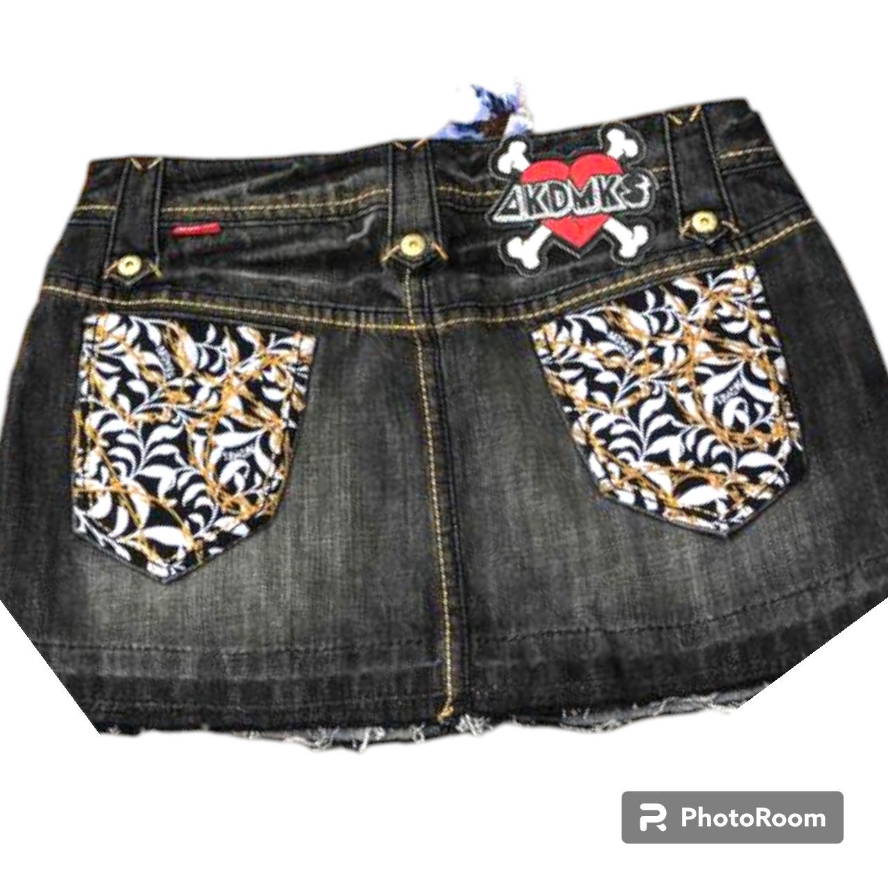 Other Denim mini skirt sz S new condition with tags Size 30" / US 8 / IT 44 - 4 Thumbnail