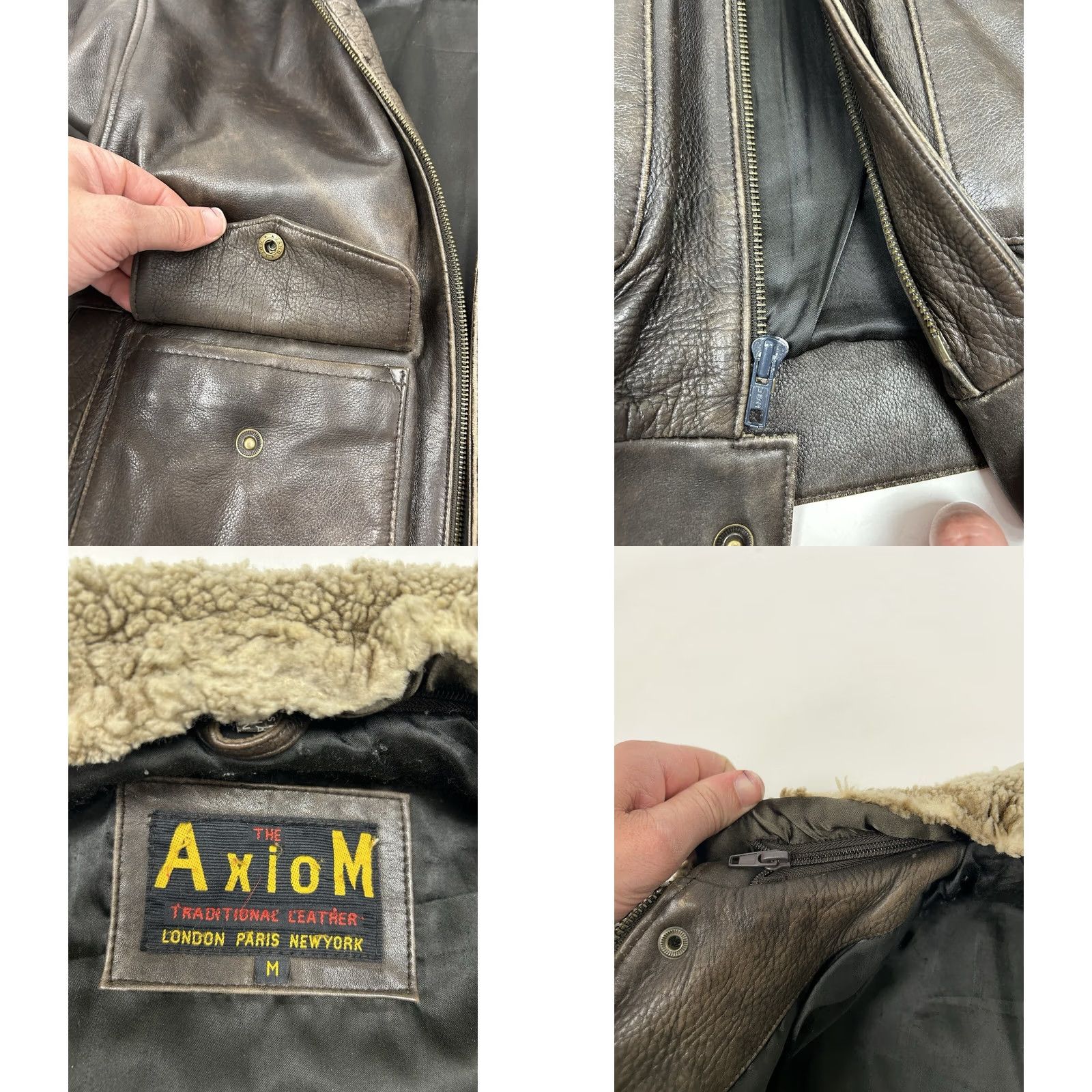 Vintage VINTAGE Pete’s Wicked Ale Leather Jacket Beer Brewery 90s USA Medium Size US M / EU 48-50 / 2 - 8 Thumbnail