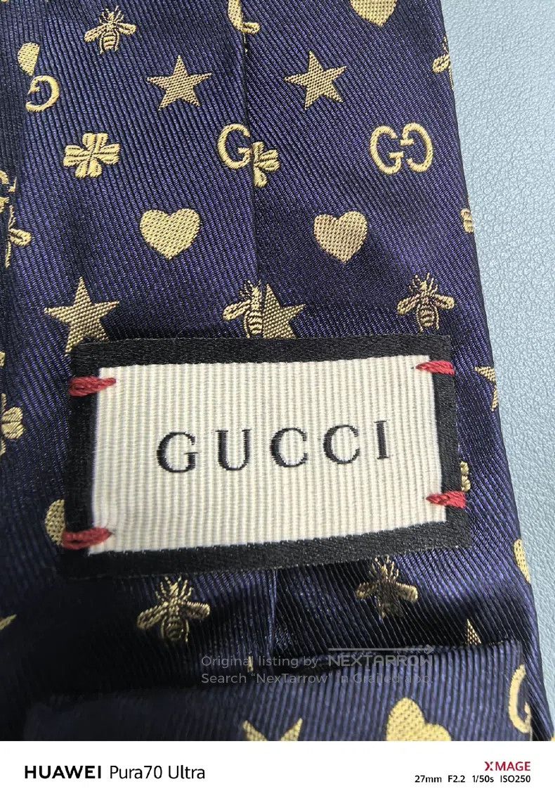 Gucci Gucci Little bee with a tie Size ONE SIZE - 4 Thumbnail