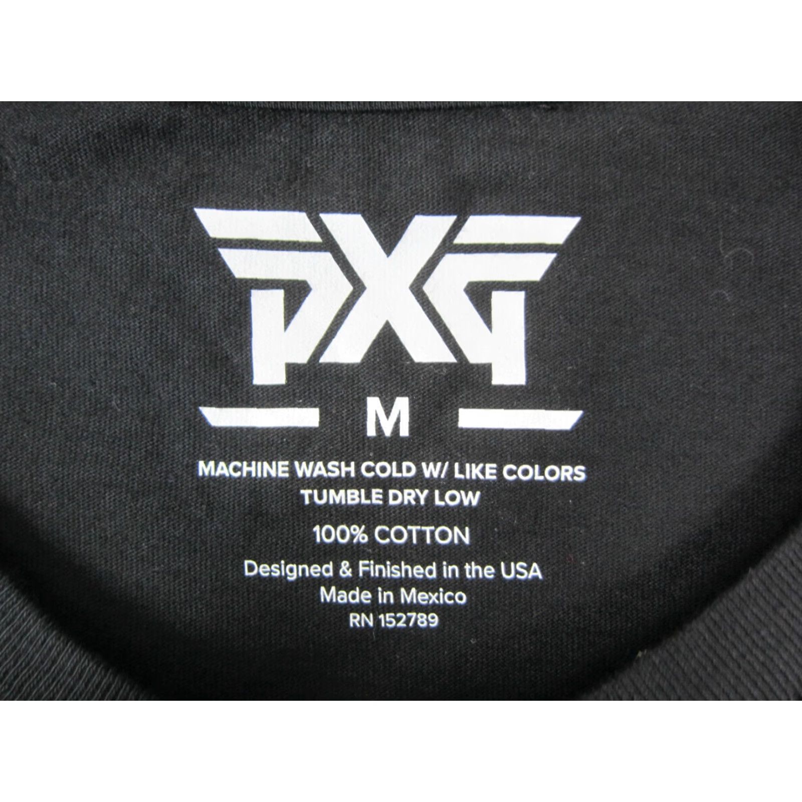 Vintage PXG Shirt Womens XL Black Logo T-Shirt Knit 100% Cotton Crew Neck Long Sleeve Golf Activewear Shoes? Size XL / US 12-14 / IT 48-50 - 4 Thumbnail