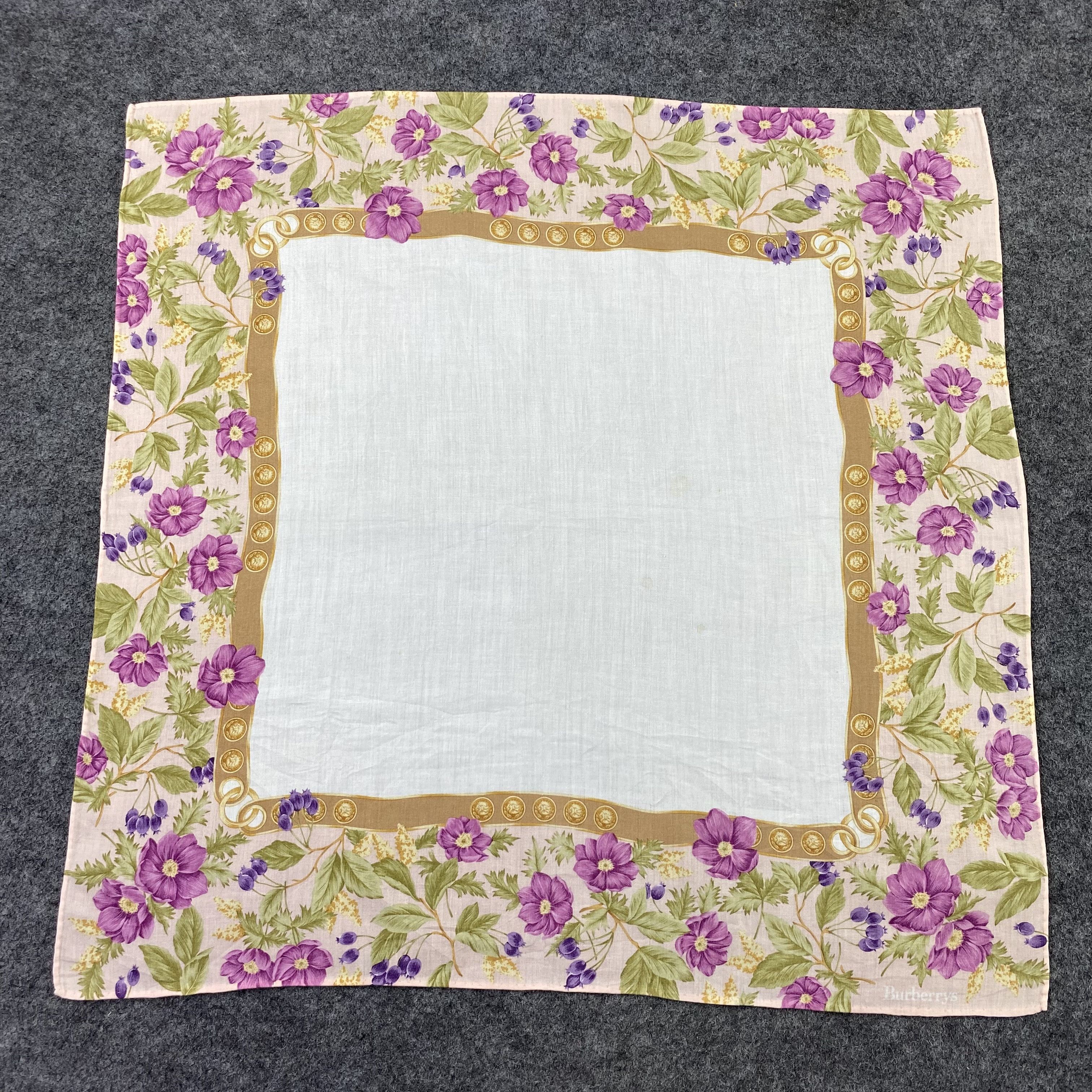 Burberry Burberry Handkerchief / Bandana / Neckerchief-B879 Size ONE SIZE - 3 Thumbnail