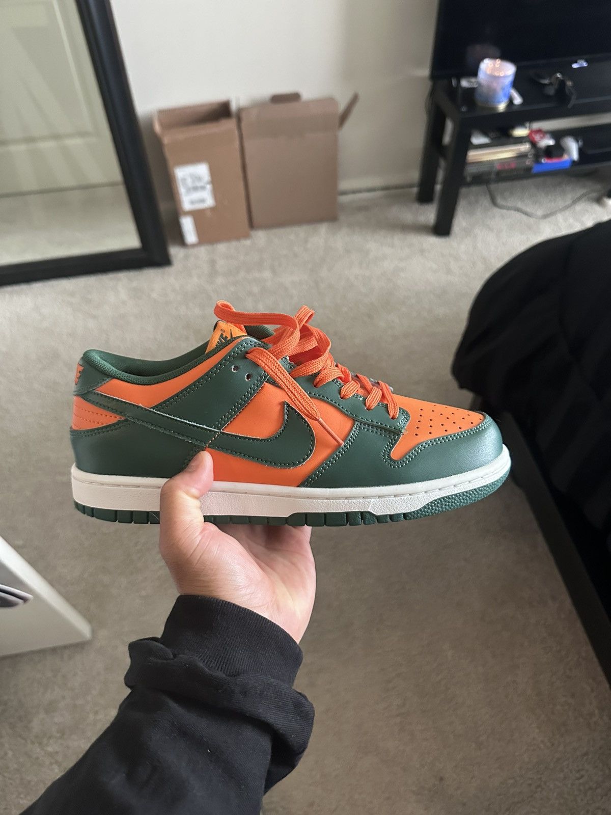 Nike Dolphins Dunk Low Size US 8 / EU 41 - 7 Thumbnail
