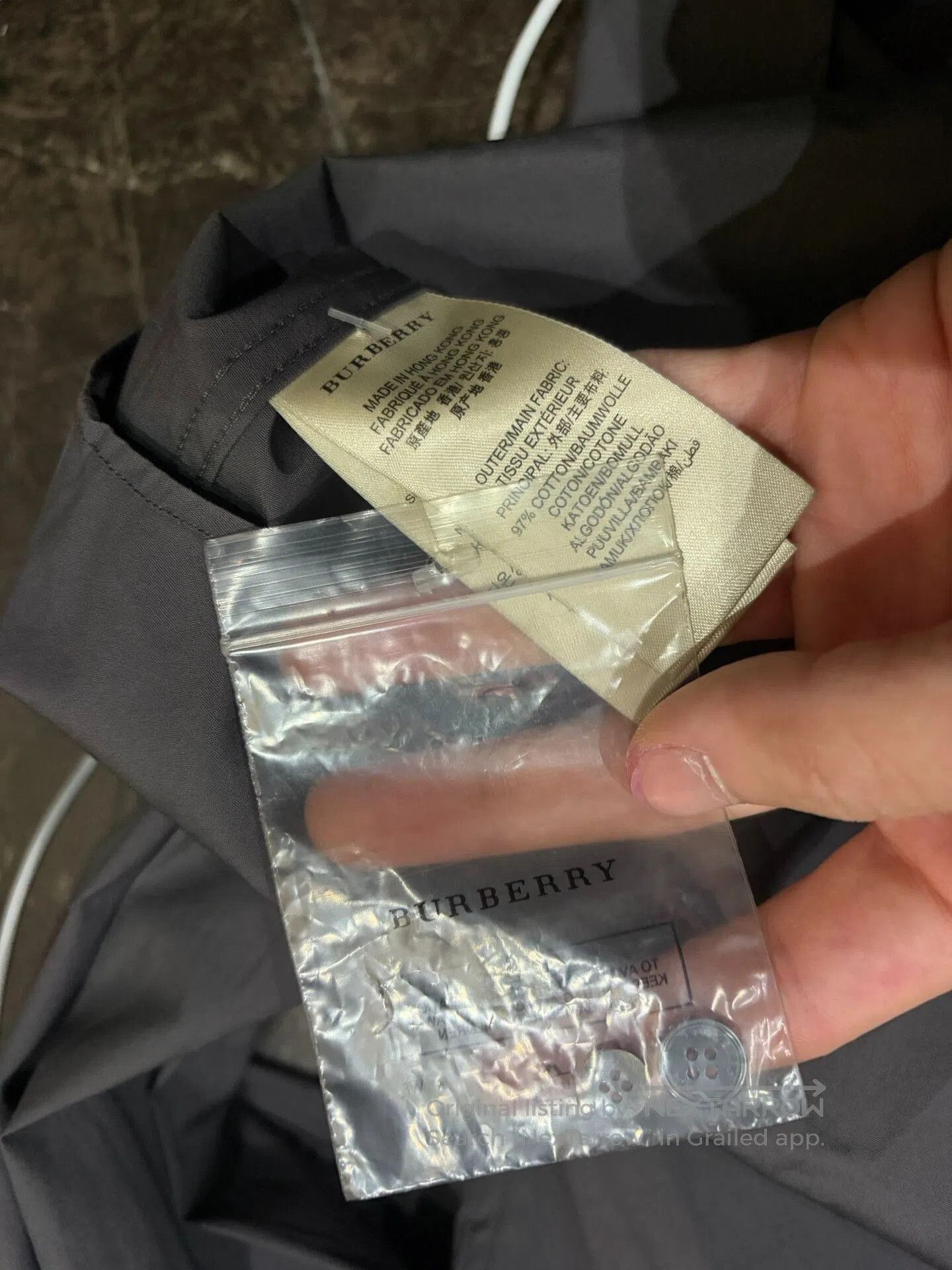Burberry Burberry Classic Logo Embroidered Long. Size US M / EU 48-50 / 2 - 6 Thumbnail