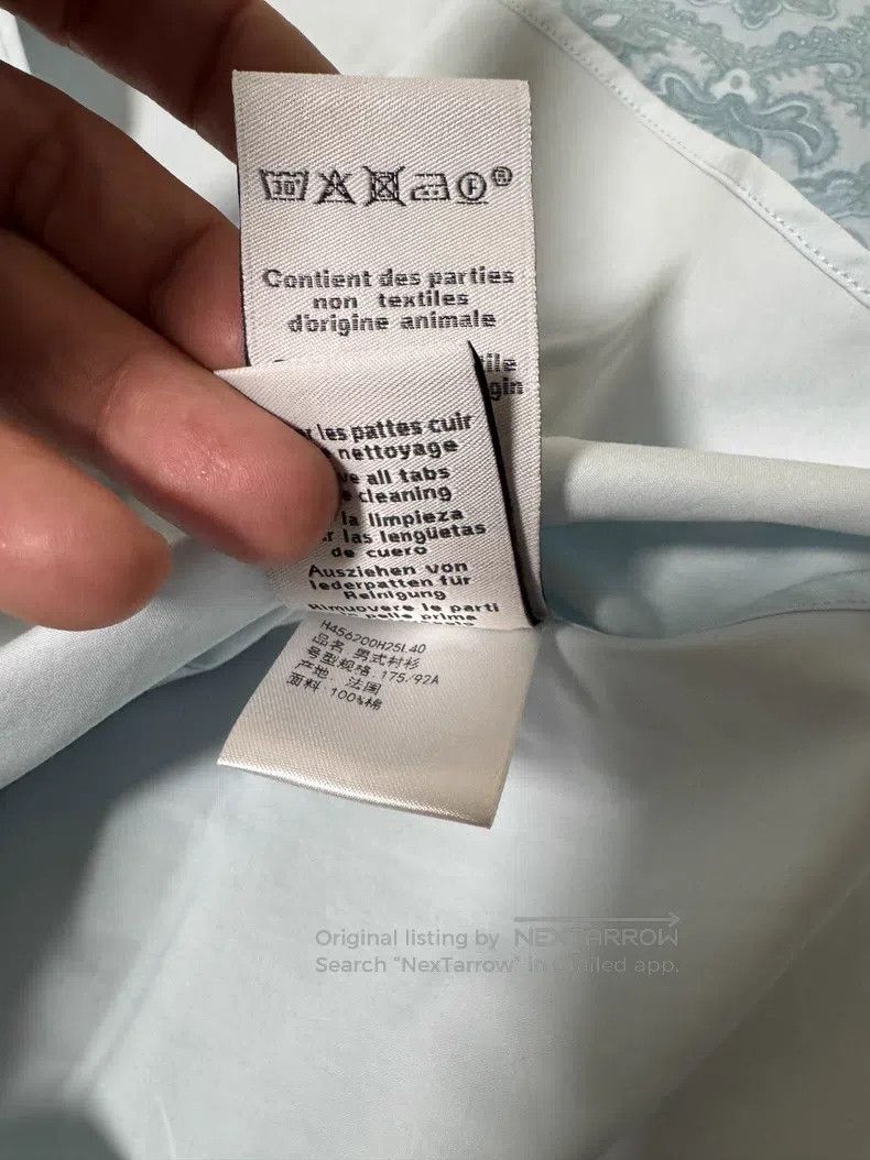 Hermes Hermes size 40 Jacket Shirt with Short Sleeves, Pocket on C Size US XXS / EU 40 - 9 Thumbnail