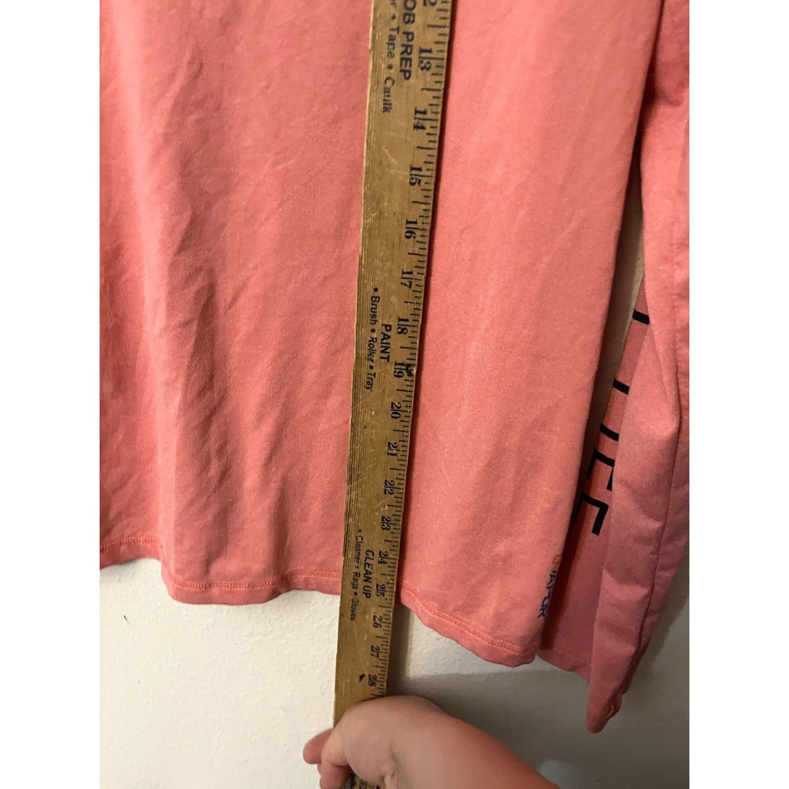 Vintage Salt Life Shirt Women’s Salmon Salty Daze SLX Drifit Long Sleeve Medium Pink Size M / US 6-8 / IT 42-44 - 4 Thumbnail