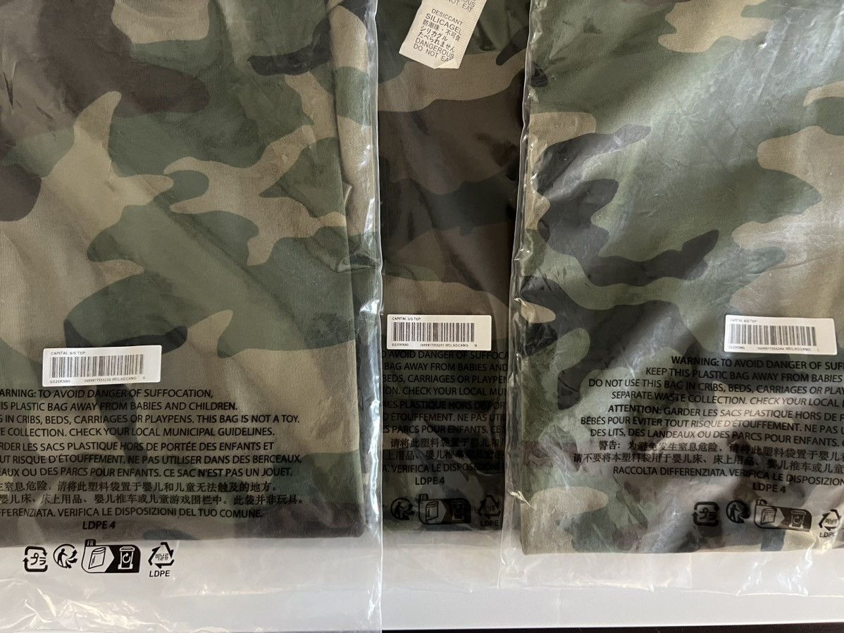 Supreme Supreme Capital Woodland Camo Tee Sz L DS Size US L / EU 52-54 / 3 - 5 Thumbnail