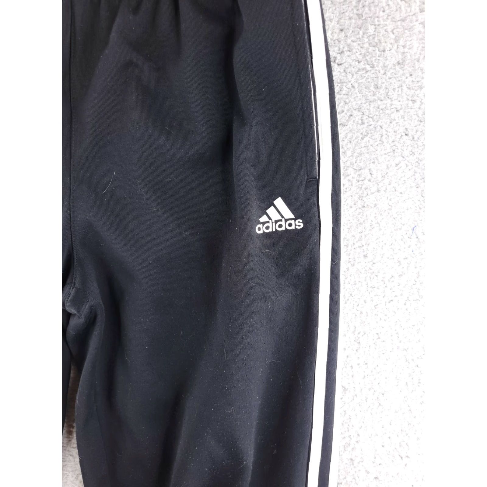 Adidas Adidas Relaxed Fit Sweatpants Mens Small 31" Inseam Black White Sweatpants Mens Small 31 Inseam Black White Adidas Size US 29 - 2 Thumbnail