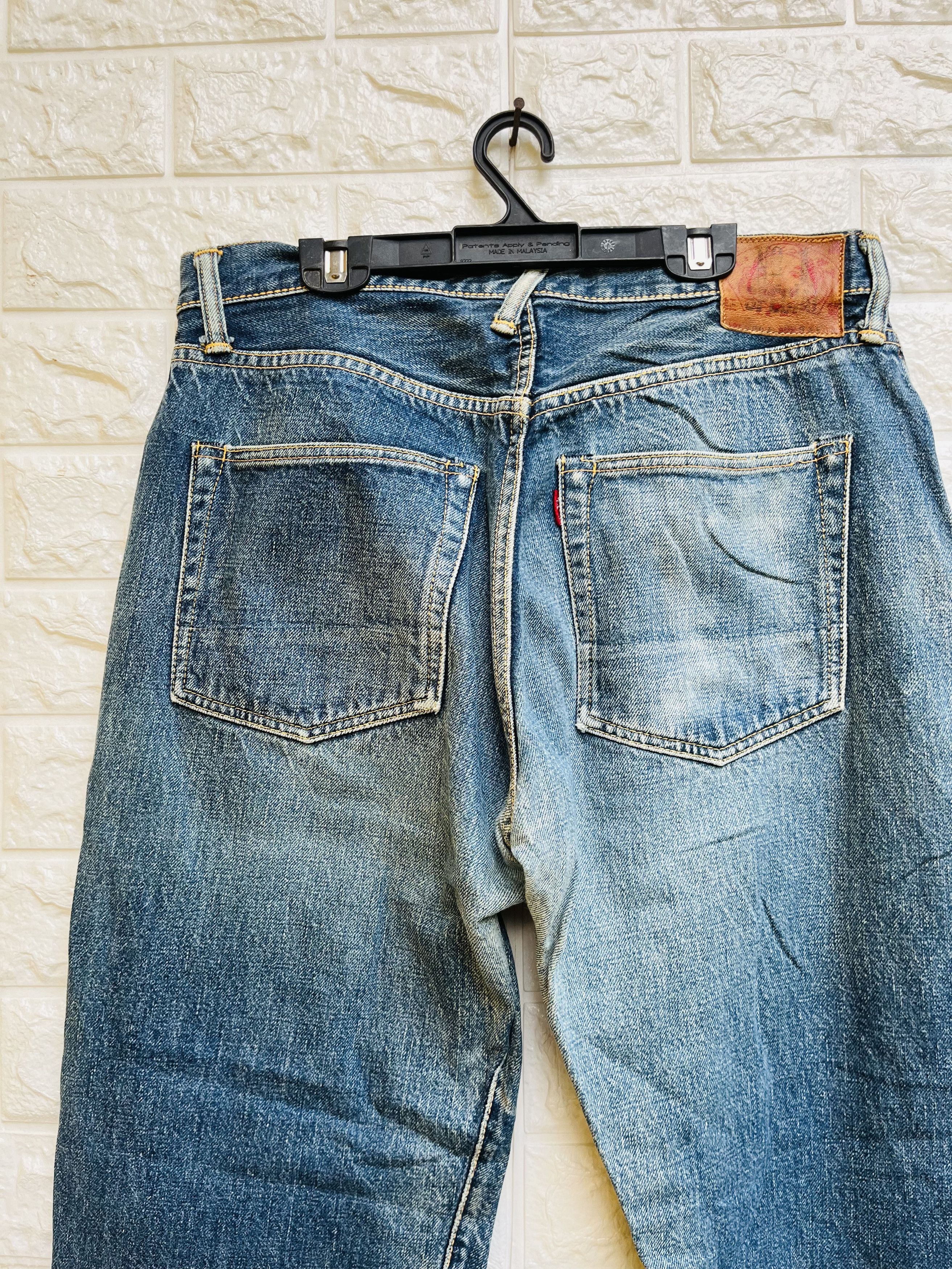 Evisu Vintage Evis Distressed Japanese Designer Fashion Style Size US 31 - 11 Thumbnail