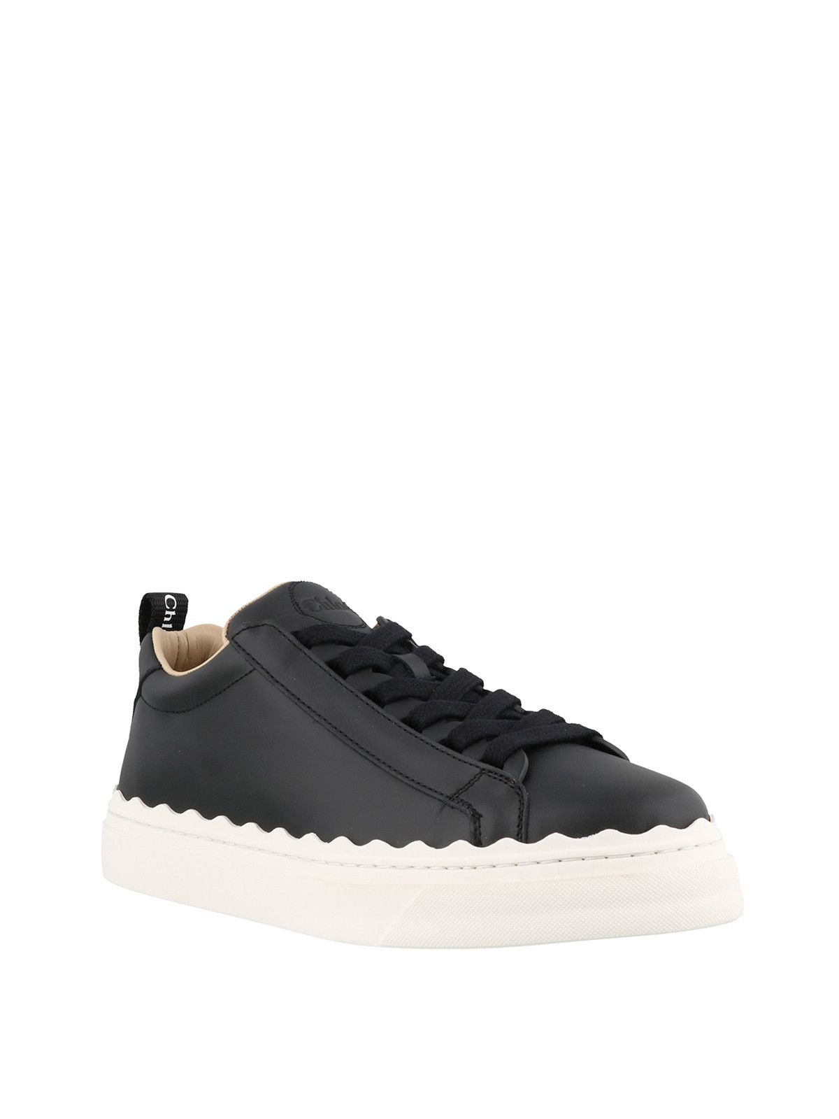 Chloe o1y0825 Low-Top Sneakers in Black Size US 5 / IT 35 - 2 Thumbnail