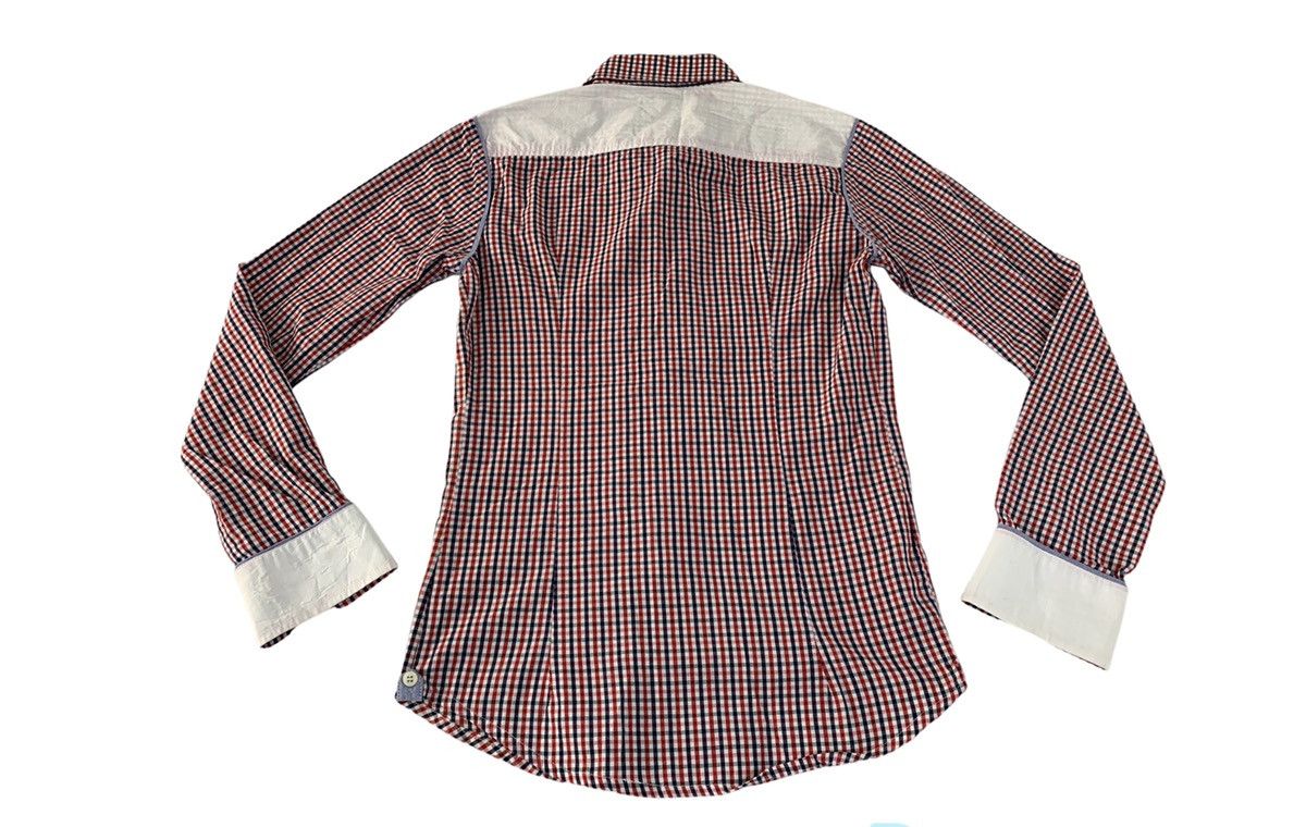 Dsquared2 Dsquared2 Gingham Longsleeve Button Up Single Pocket Unisex Size US S / EU 44-46 / 1 - 8 Thumbnail