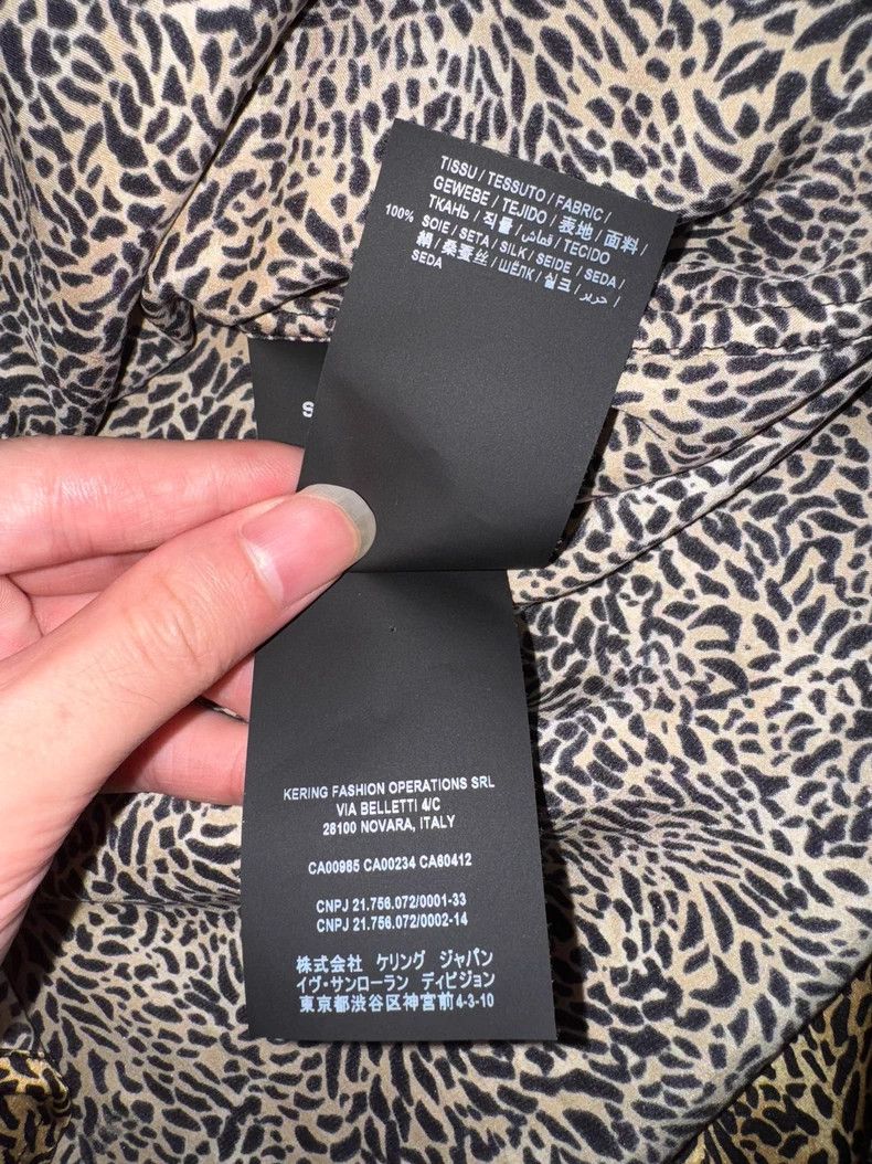 Saint Laurent Paris Saint Laurent Paris size 37 20fw Show Mulberry Silk Carame Size US M / EU 48-50 / 2 - 7 Thumbnail
