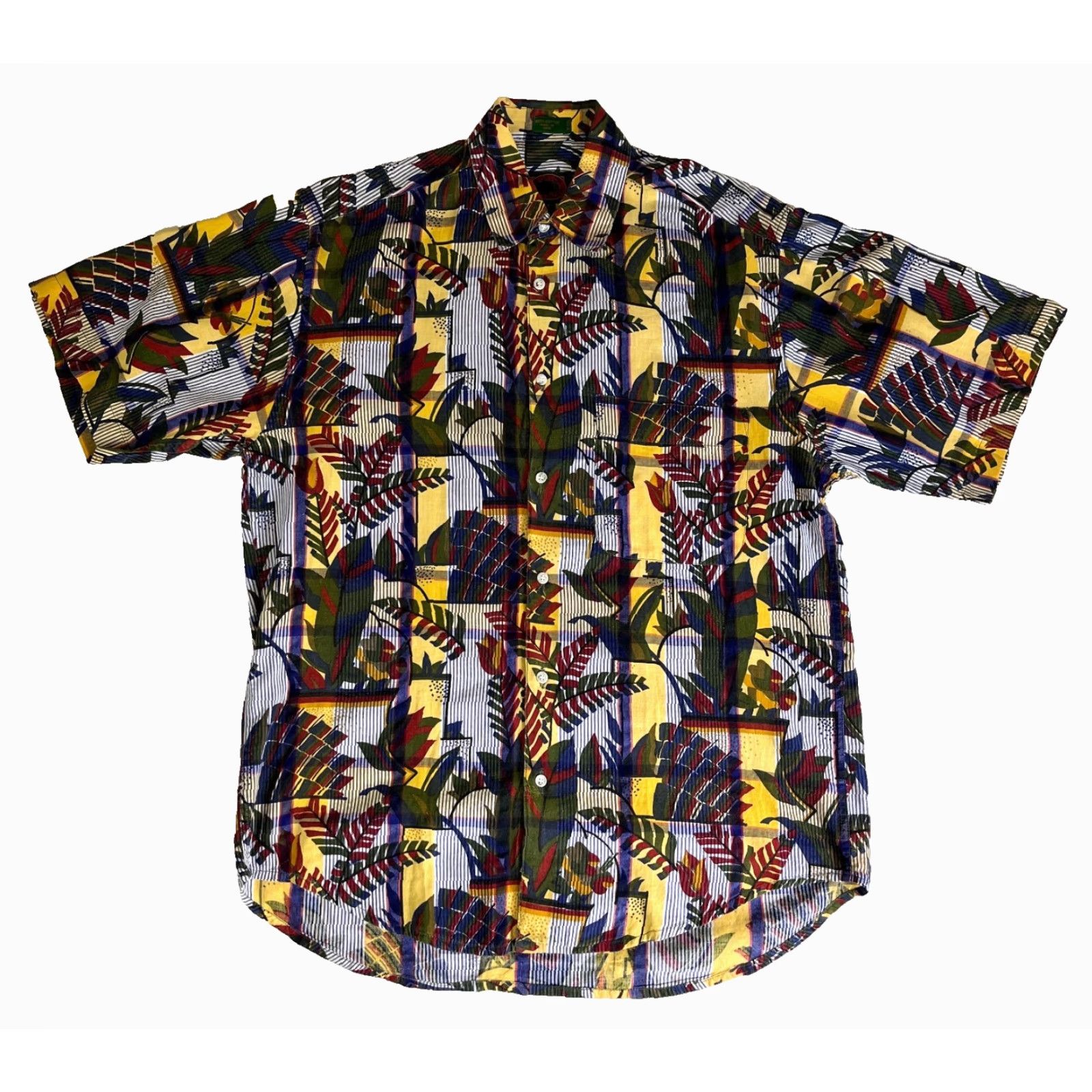 Etro VINTAGE Boston Traders Button-Up Shirt Short Sleeve Floral Hawaiian Retro Sz M Men Size US M / EU 48-50 / 2 - 3 Thumbnail